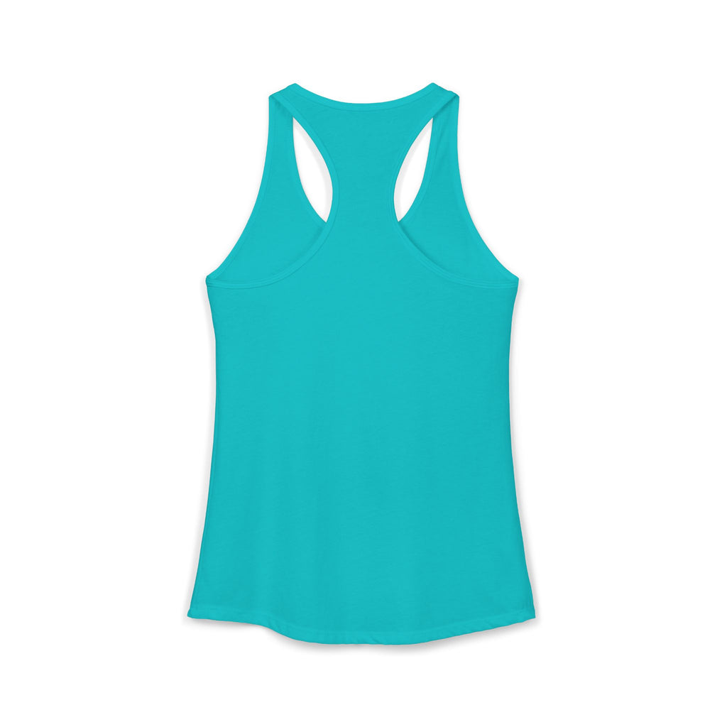 United Dock Diving Logo Front Women's Ideal Racerback Tank