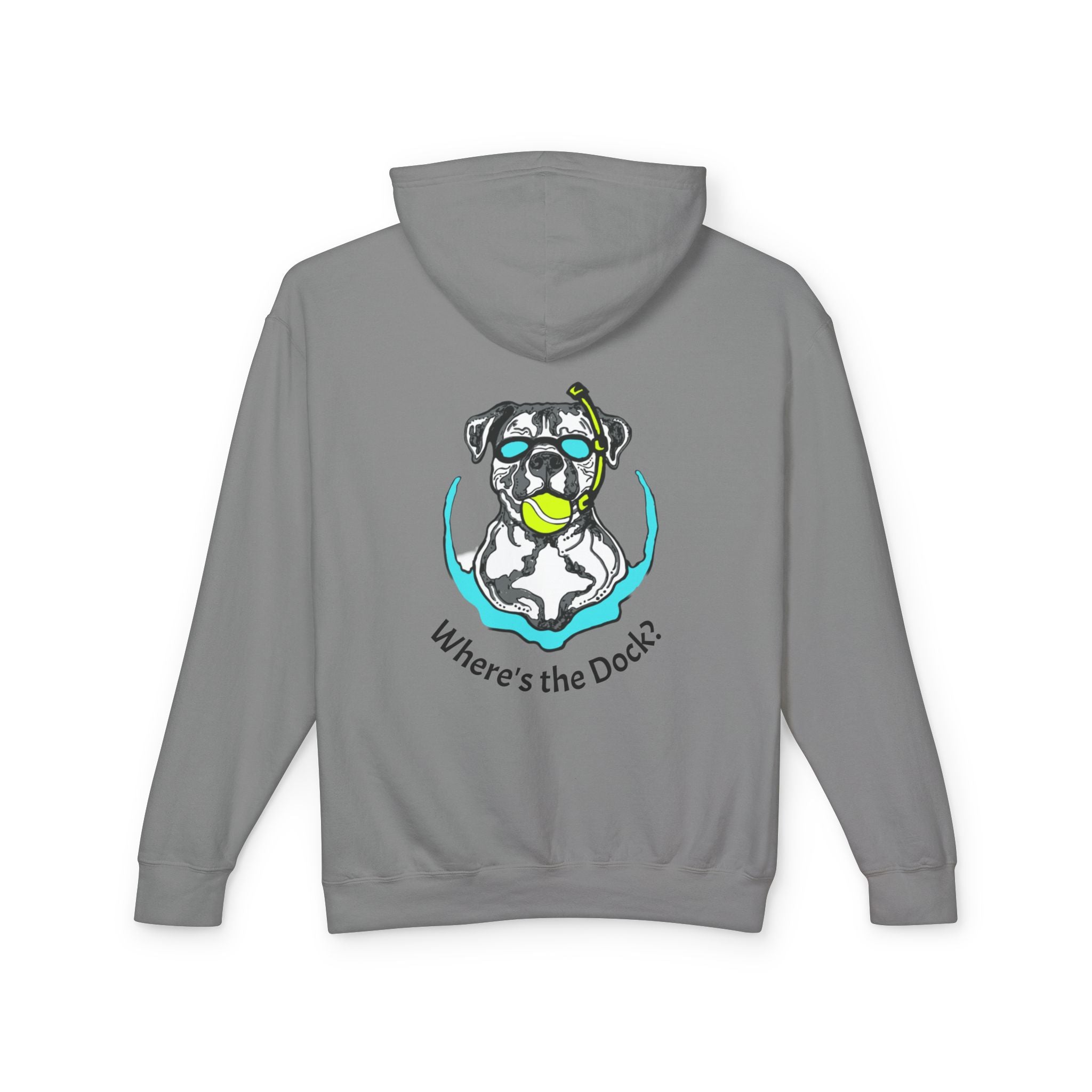 United Dock Diving Logo Front and Where's the Dock logo Back