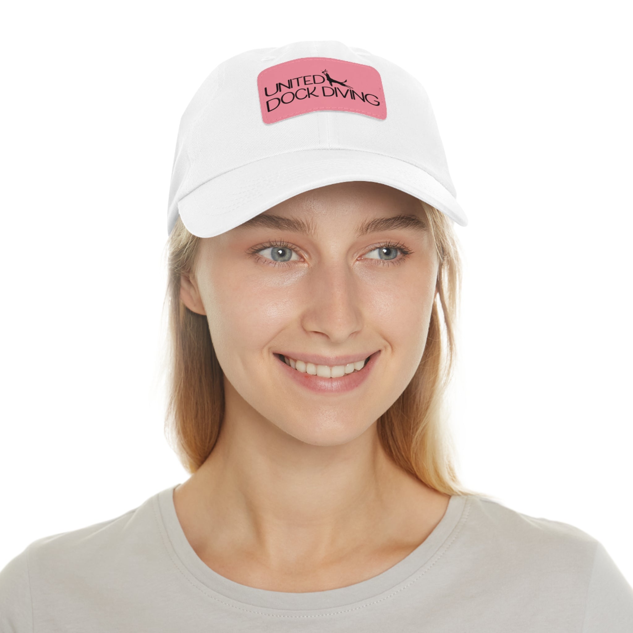 United Dock Diving Leather Logo Hat