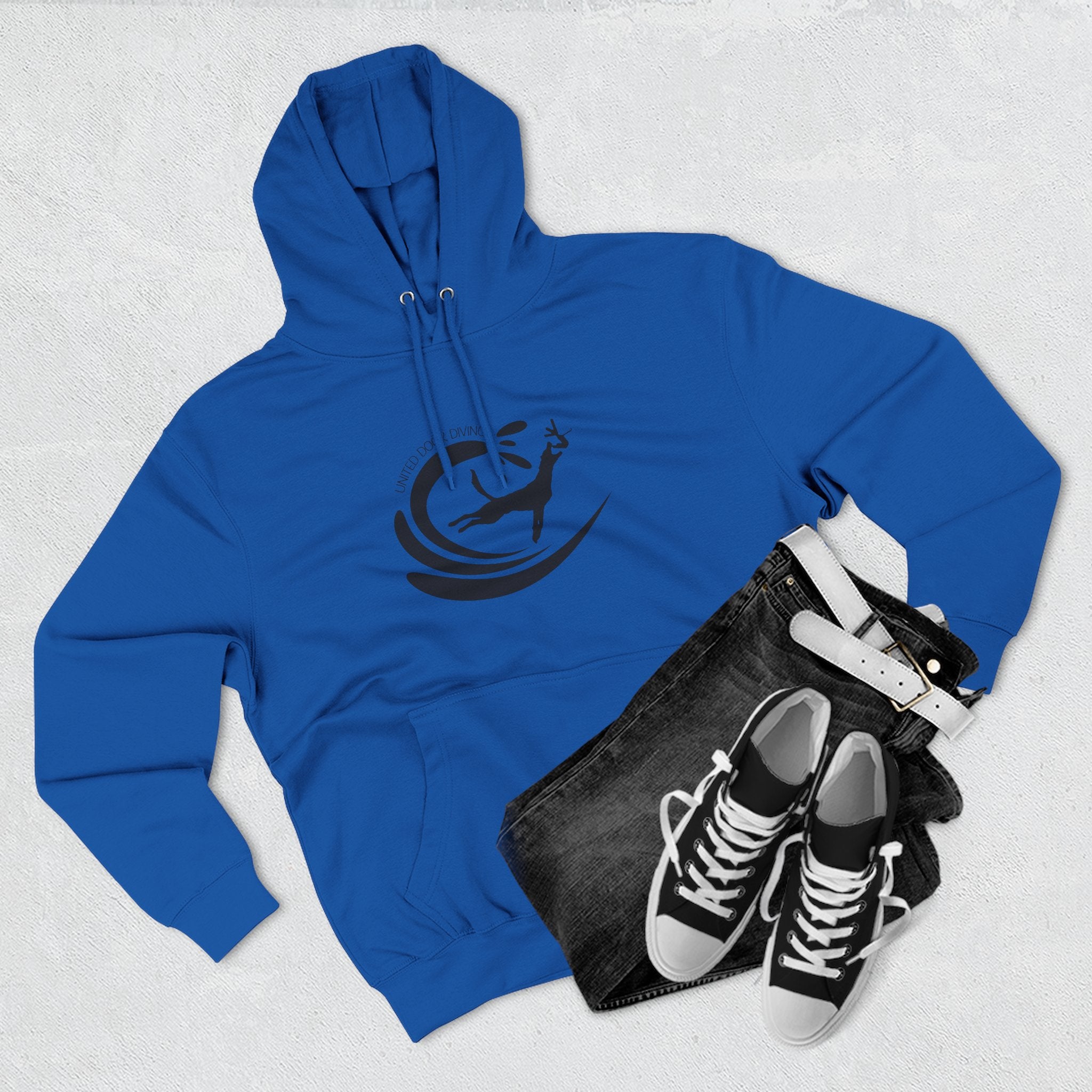 UDD Classic Three-Panel Fleece Hoodie – Cozy Pullover Hoodie