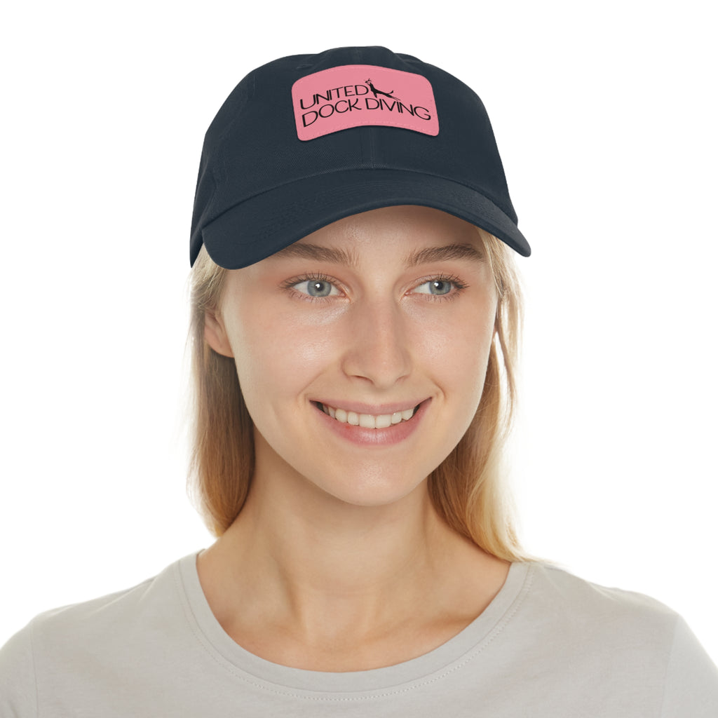 United Dock Diving Leather Logo Hat
