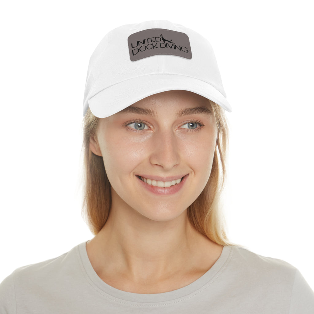 United Dock Diving Leather Logo Hat