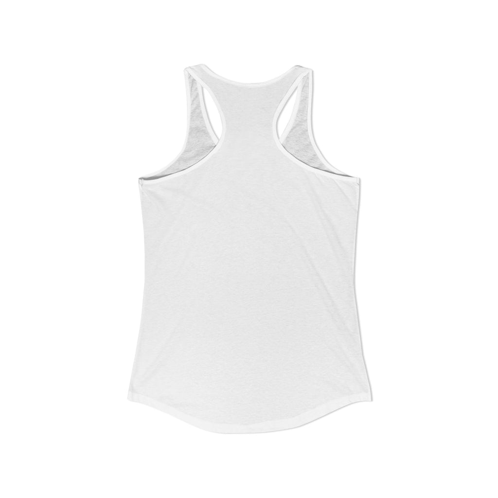 United Dock Diving Logo Front Women's Ideal Racerback Tank