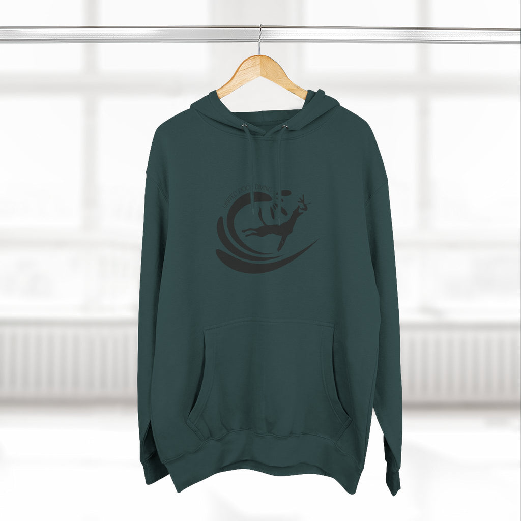 UDD Classic Three-Panel Fleece Hoodie – Cozy Pullover Hoodie