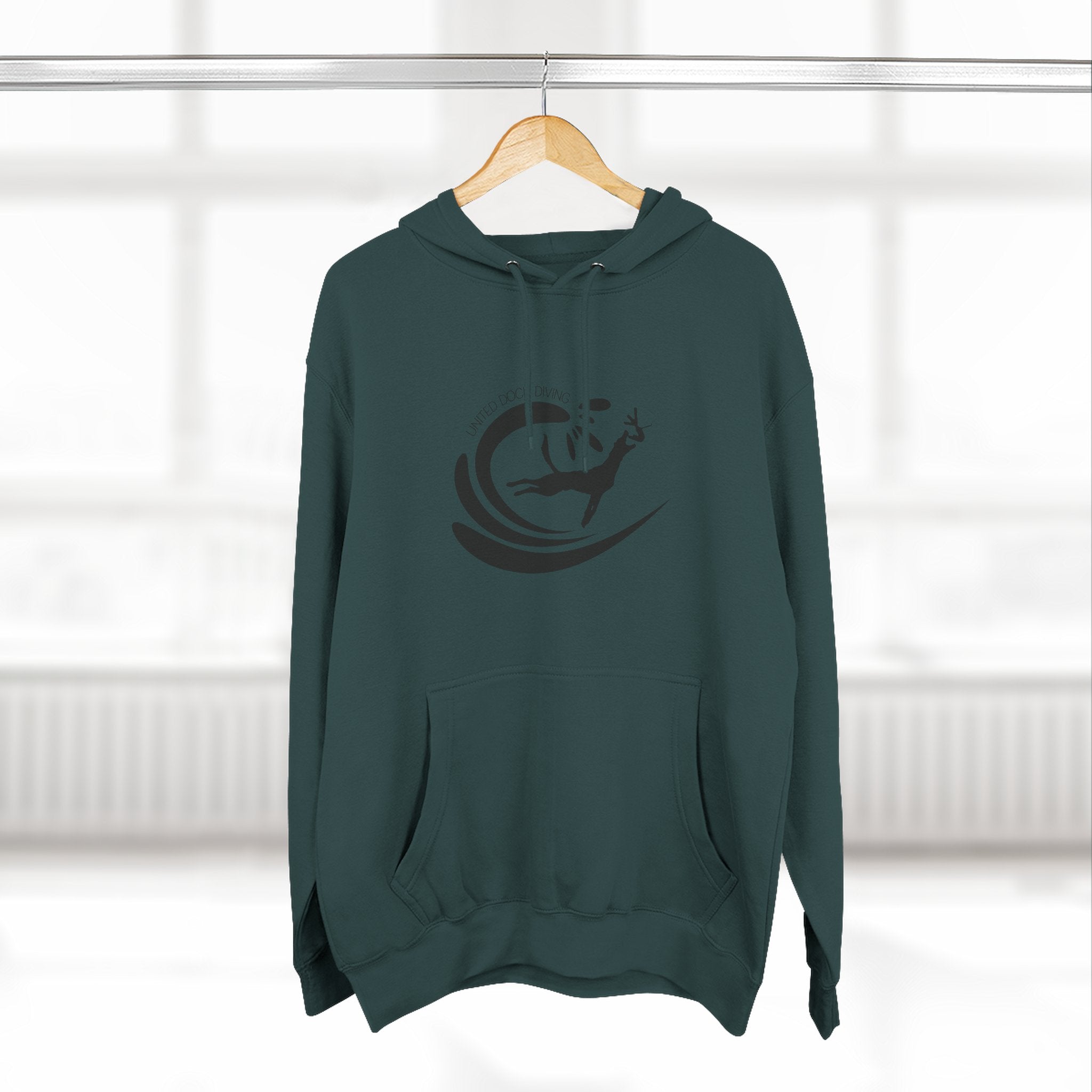 UDD Classic Three-Panel Fleece Hoodie – Cozy Pullover Hoodie
