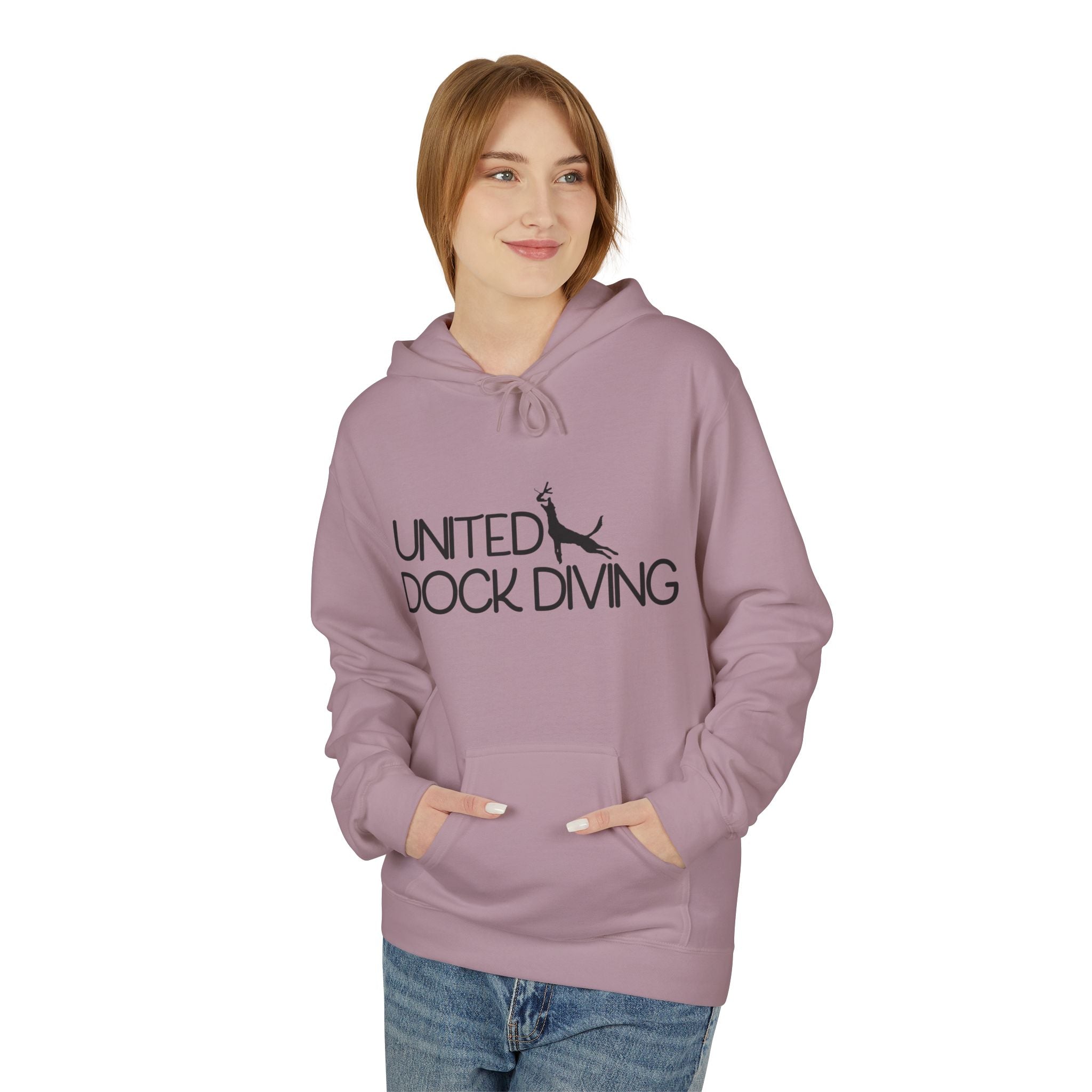 United Dock Diving Logo Front - Hoodie