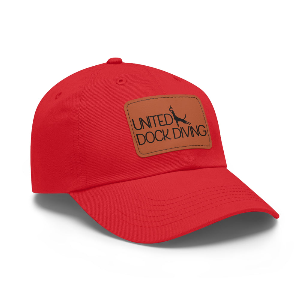 United Dock Diving Leather Logo Hat