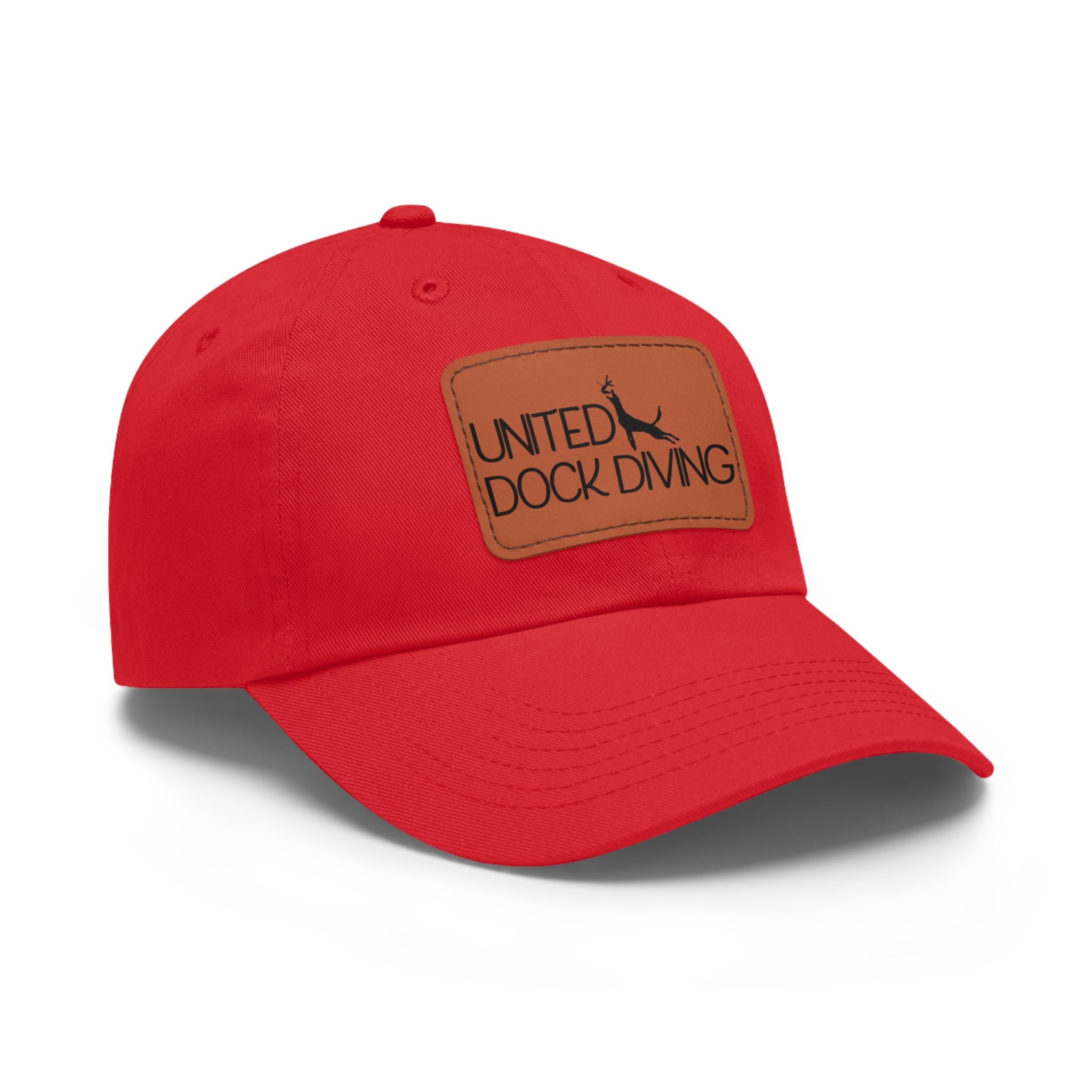 United Dock Diving Leather Logo Hat
