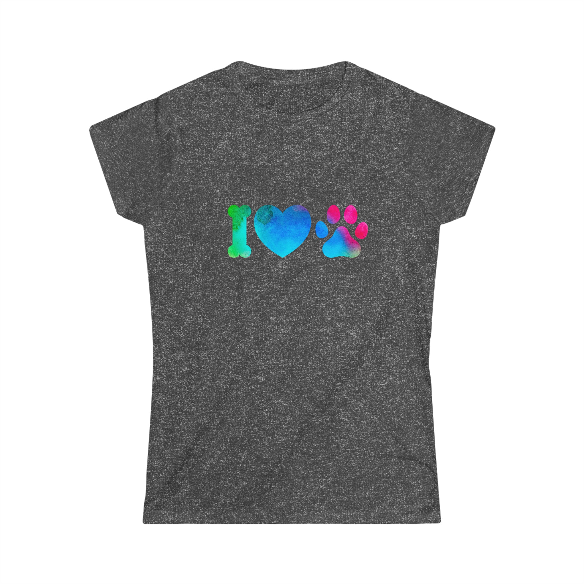 I Heart Paw Print