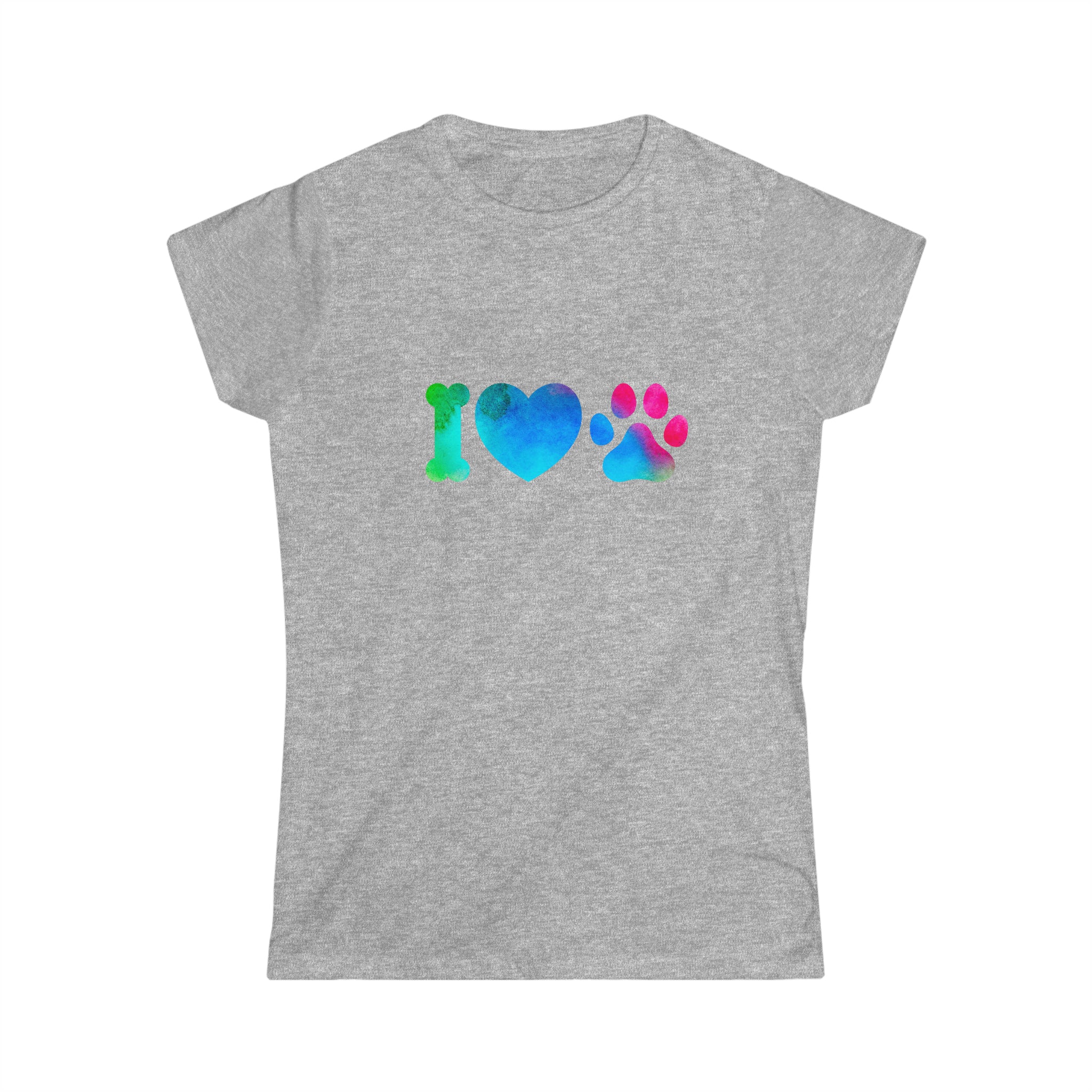 I Heart Paw Print