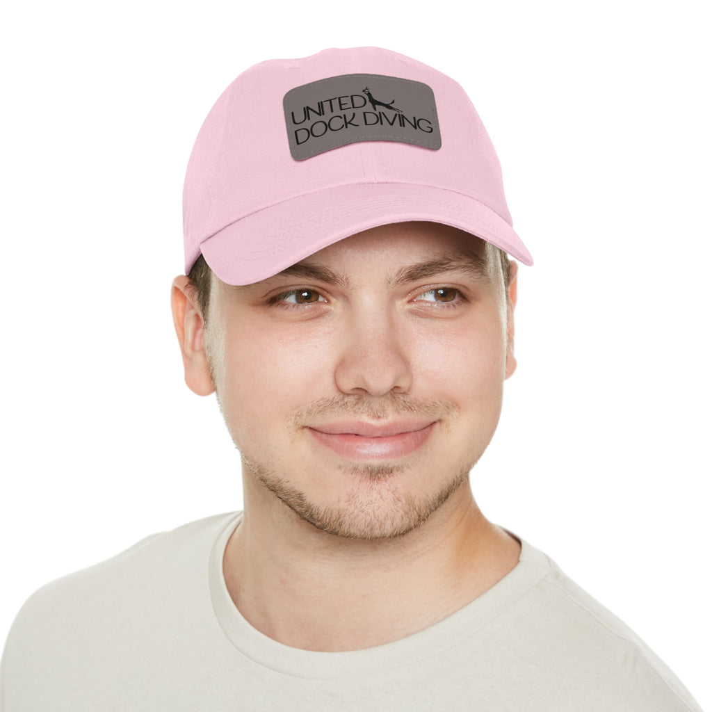 United Dock Diving Leather Logo Hat