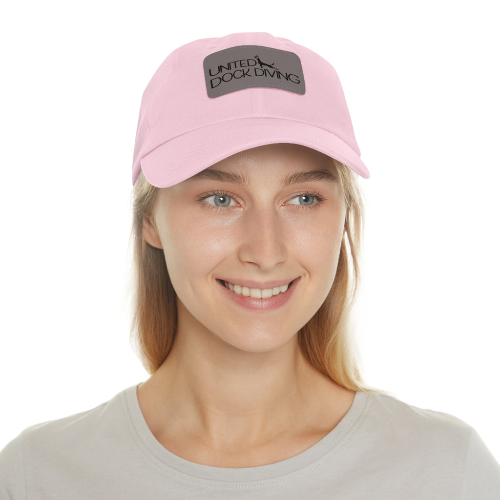United Dock Diving Leather Logo Hat