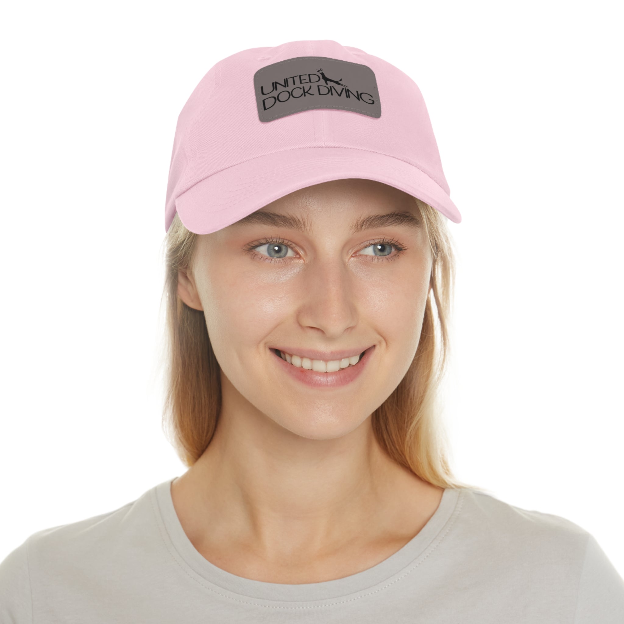 United Dock Diving Leather Logo Hat