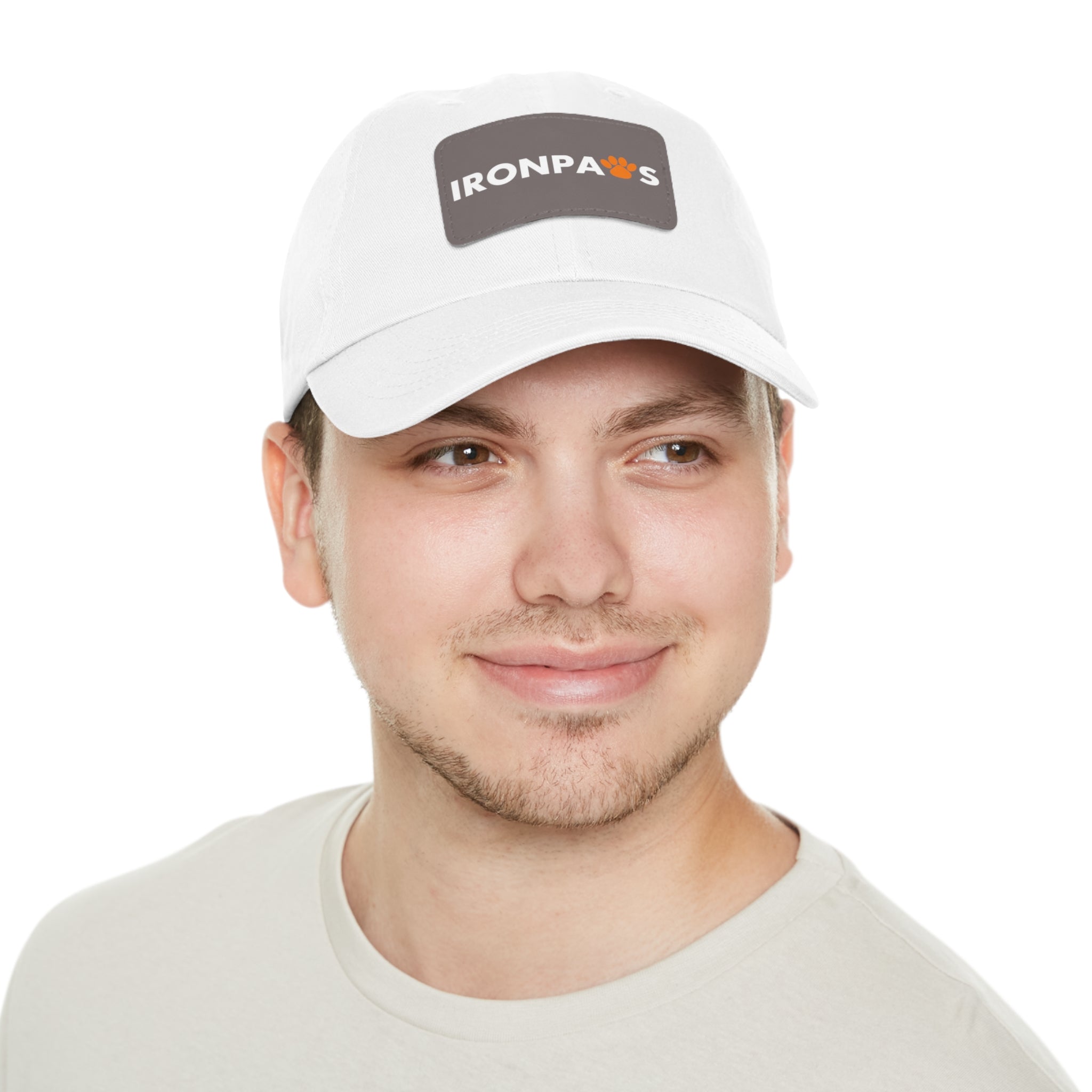 IronPaws Hat with Leather Patch (Rectangle)