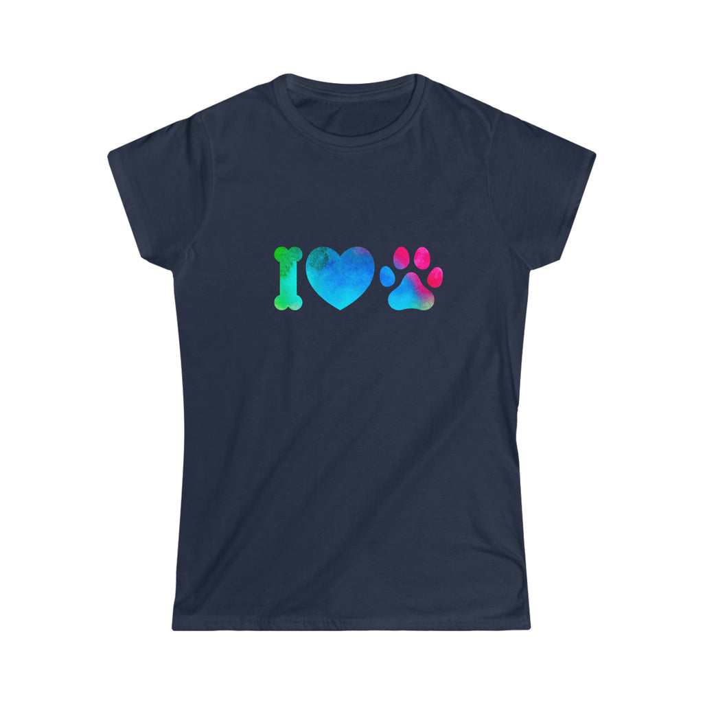 I Heart Paw Print
