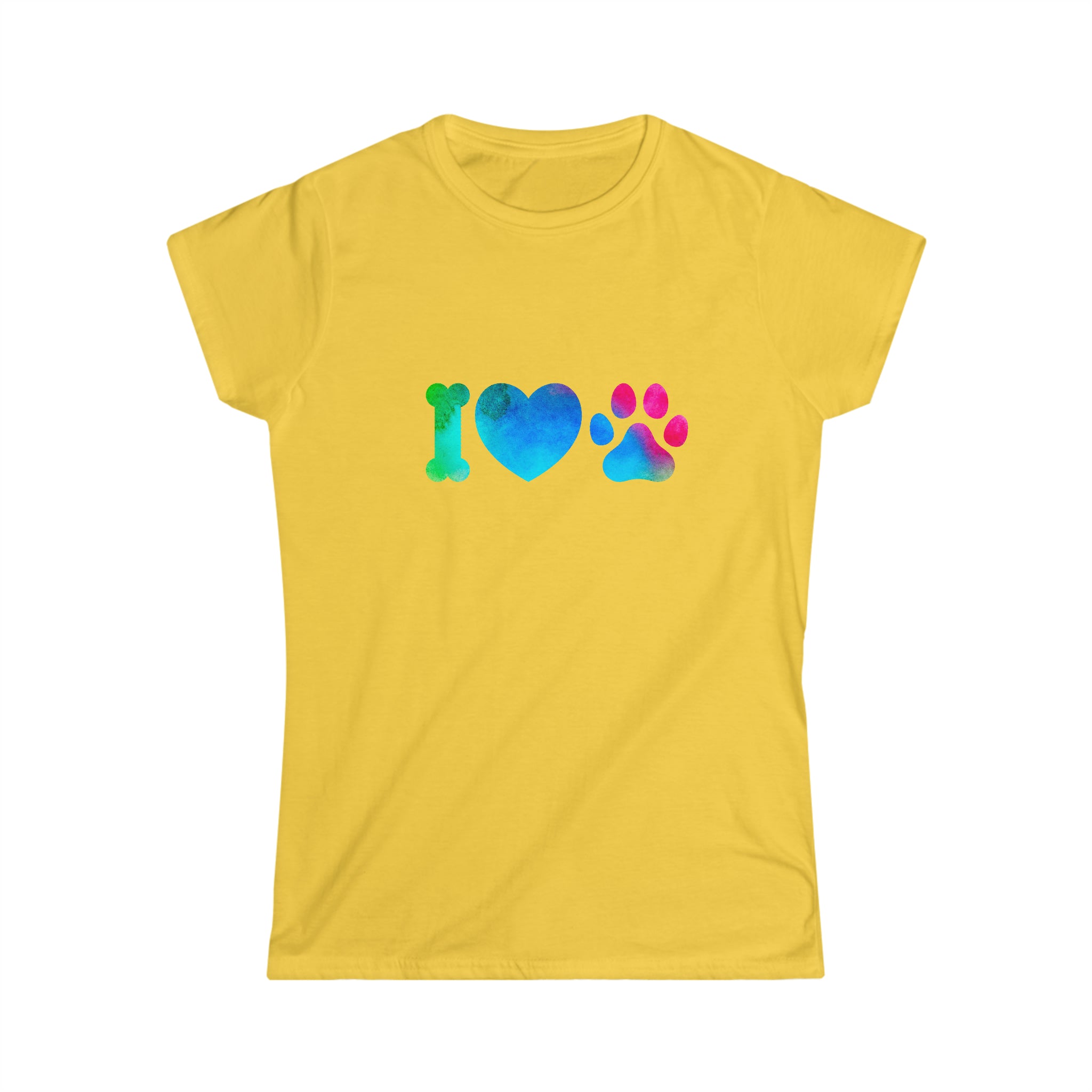 I Heart Paw Print