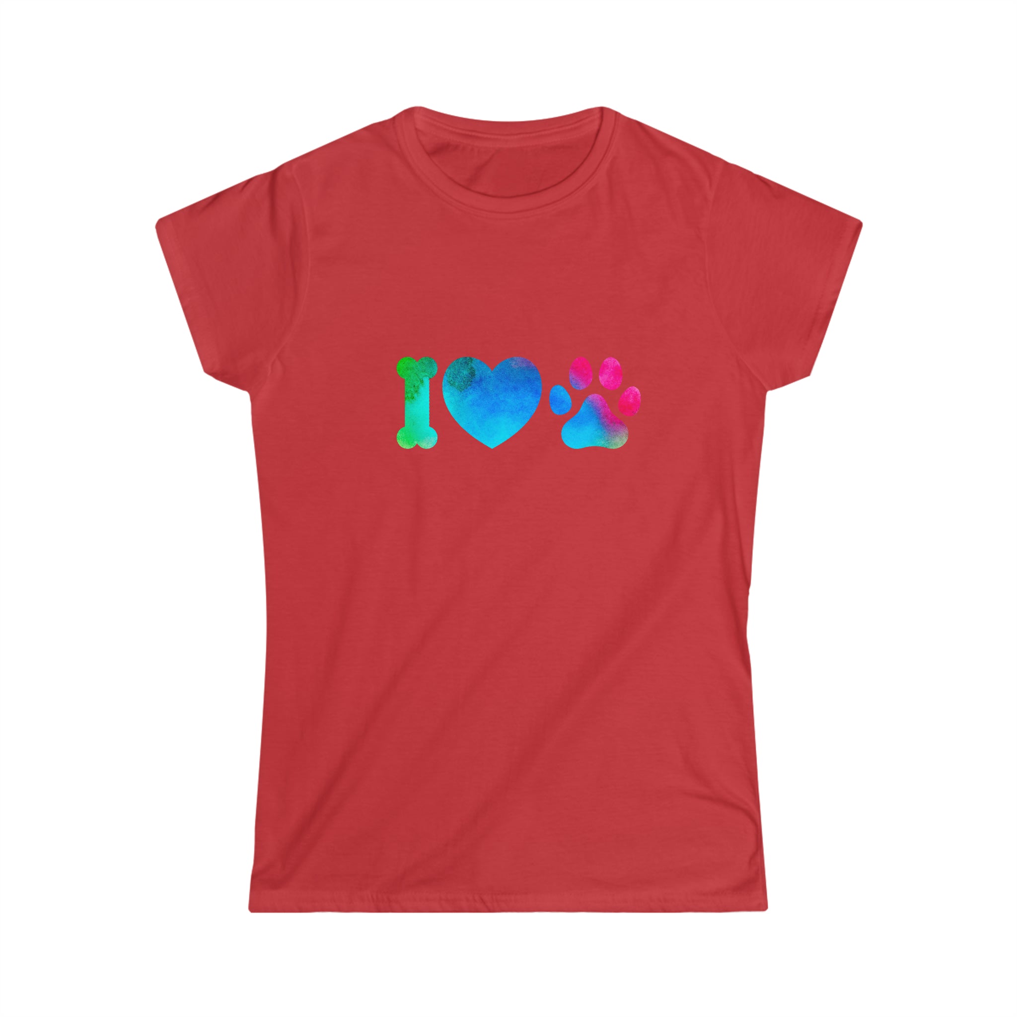 I Heart Paw Print