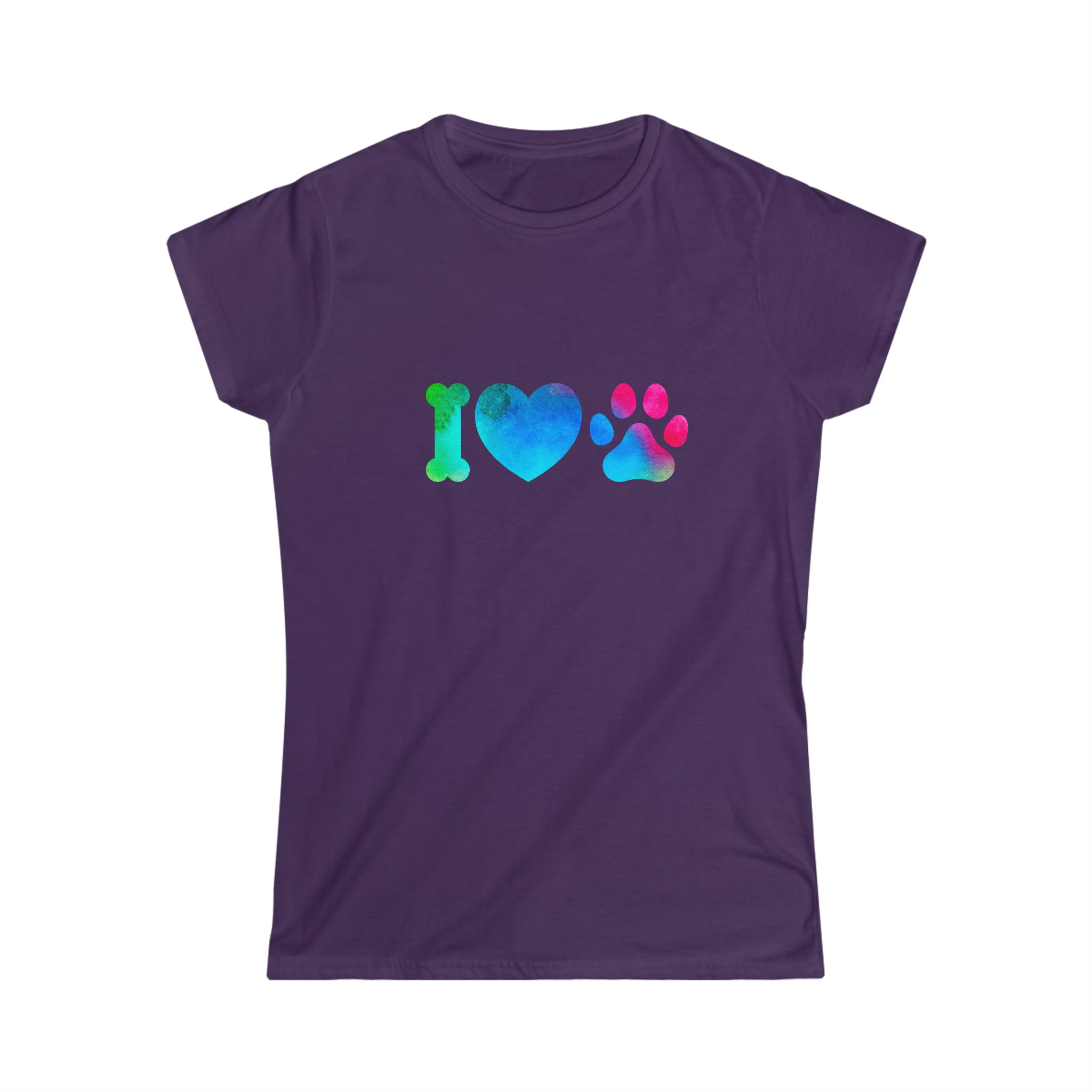 I Heart Paw Print