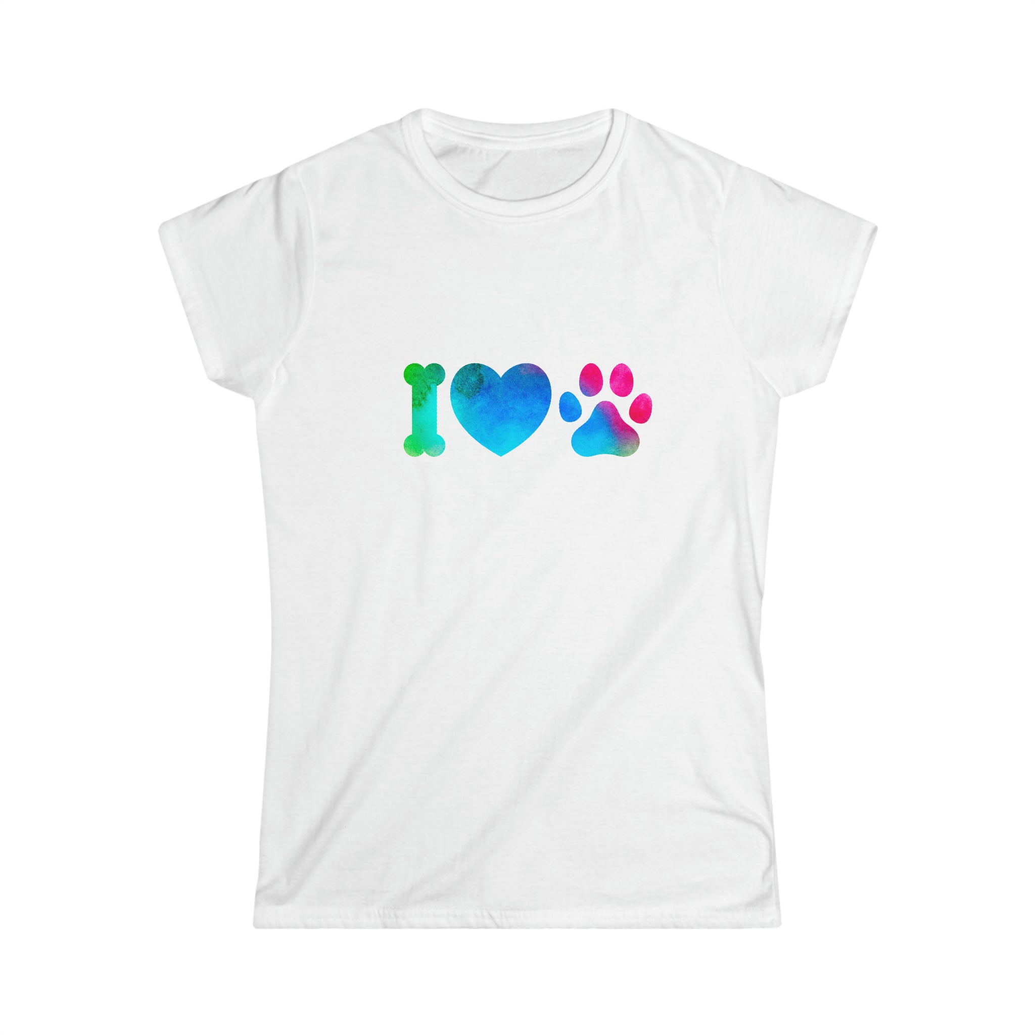 I Heart Paw Print