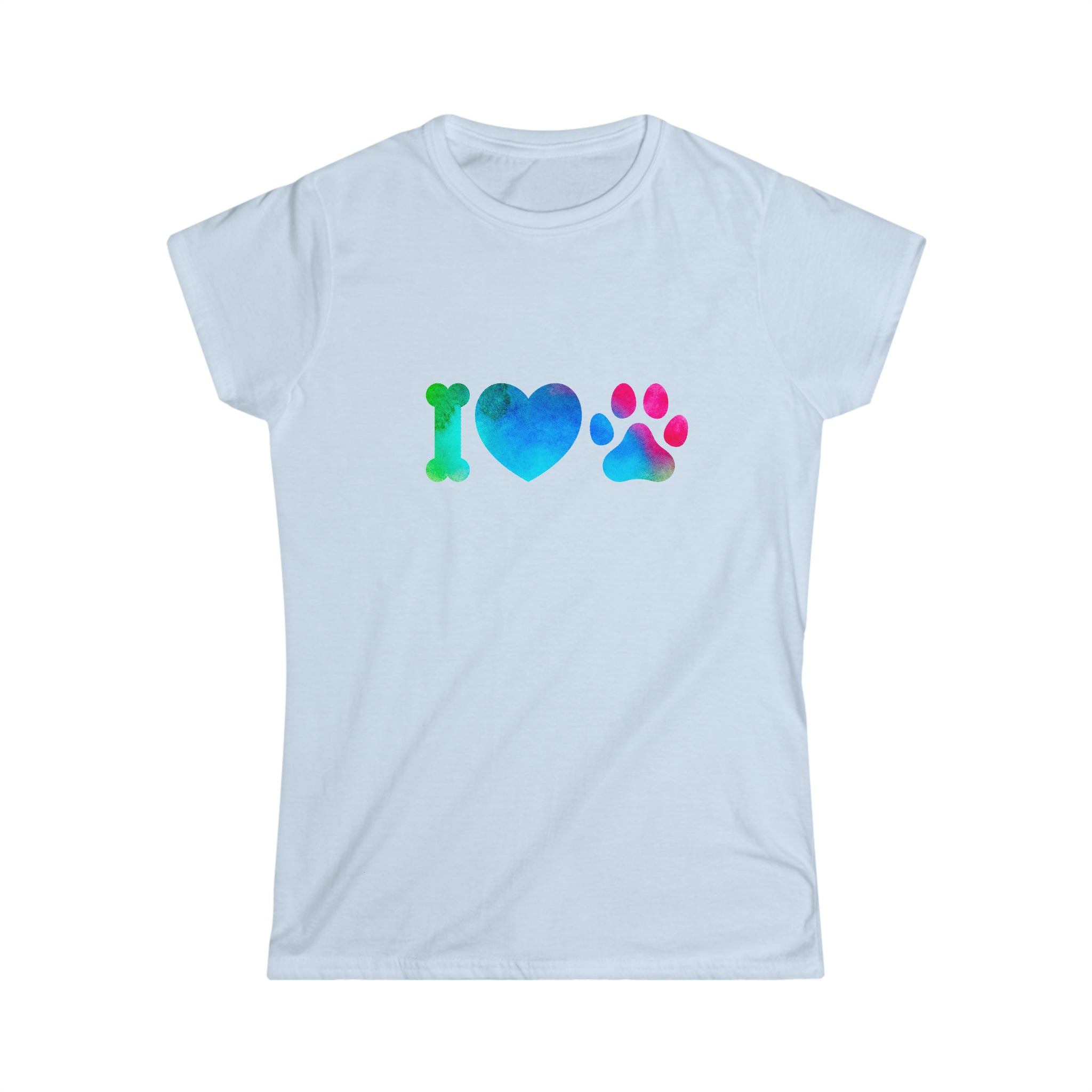 I Heart Paw Print