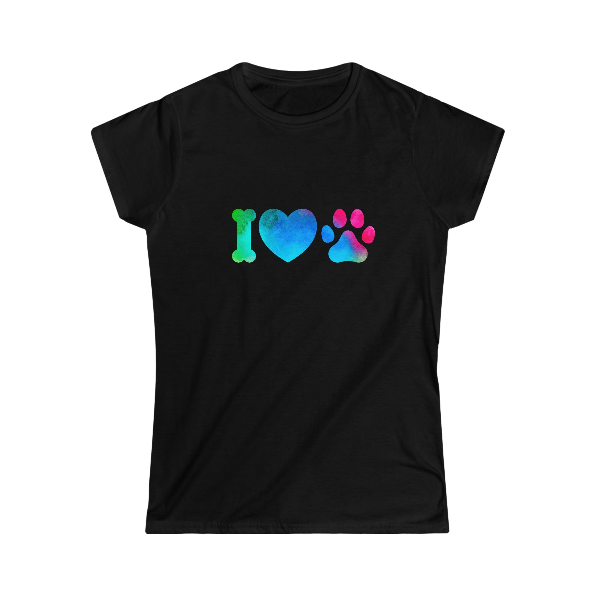 I Heart Paw Print