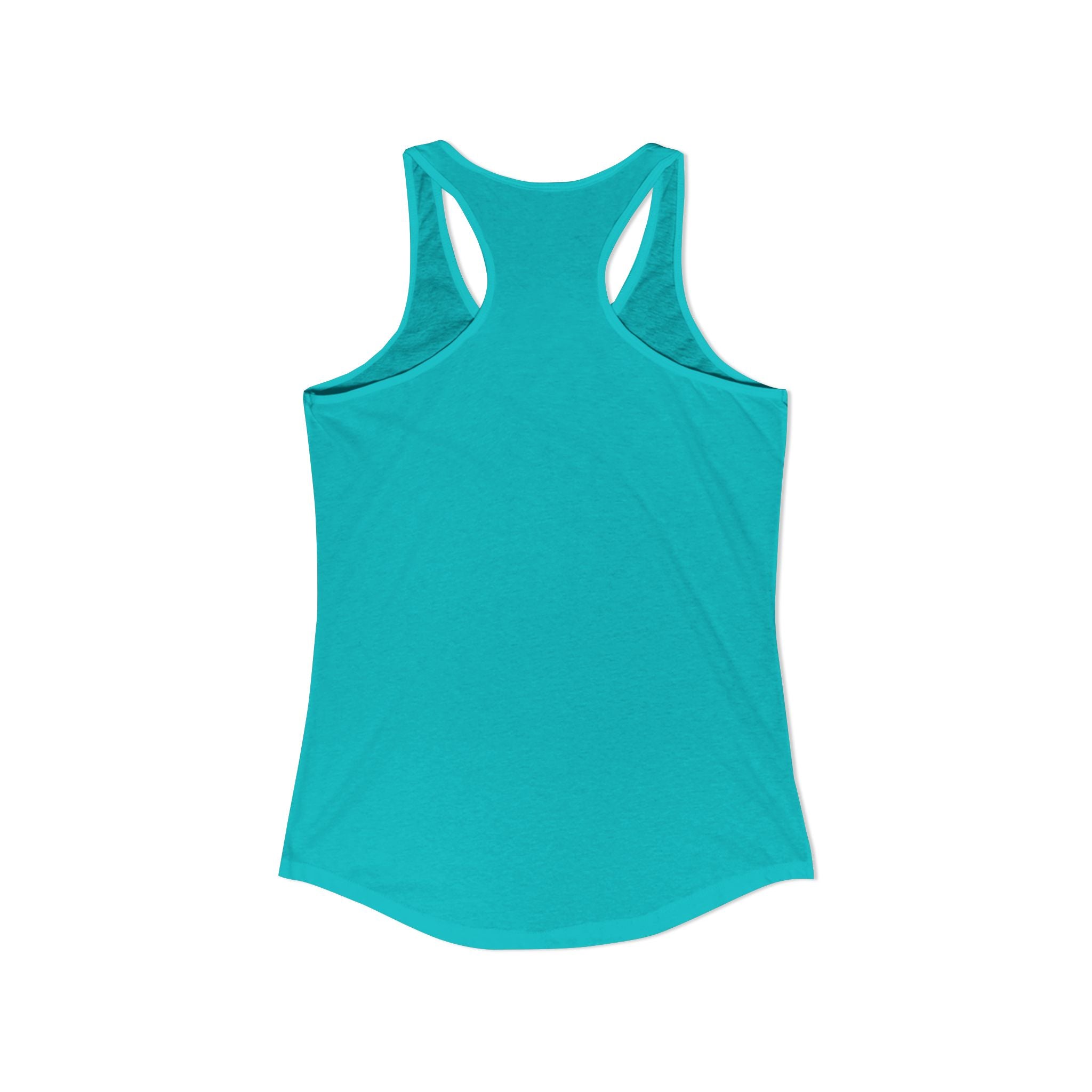 United Dock Diving Logo Front Women's Ideal Racerback Tank