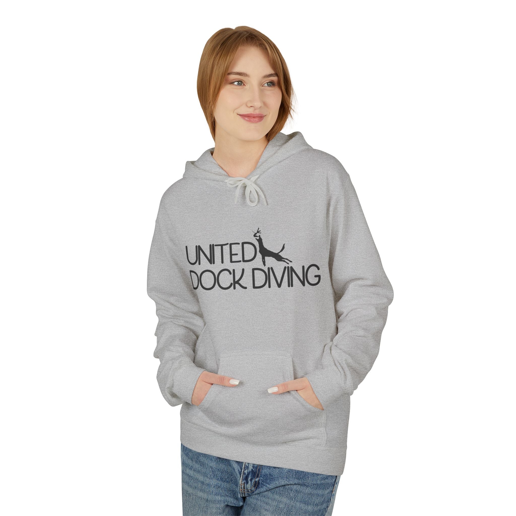 United Dock Diving Logo Front - Hoodie