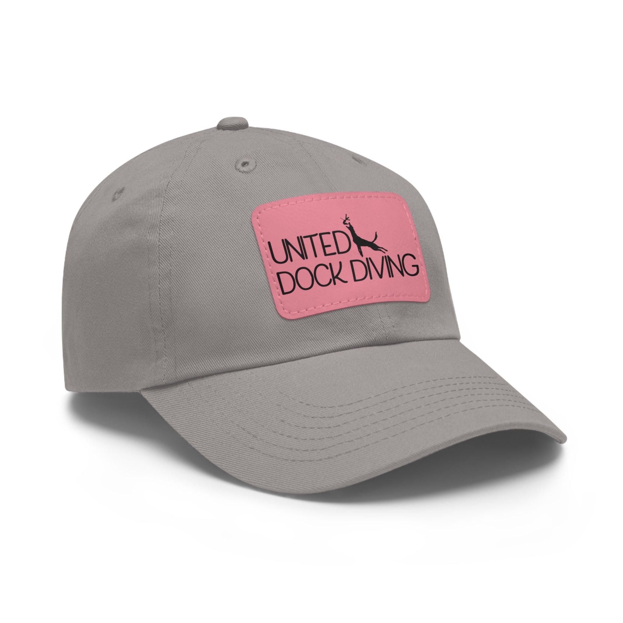 United Dock Diving Leather Logo Hat