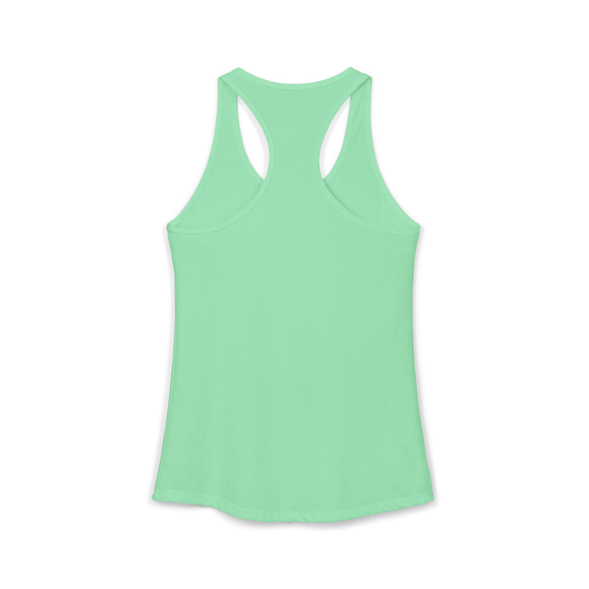 United Dock Diving Logo Front Women's Ideal Racerback Tank
