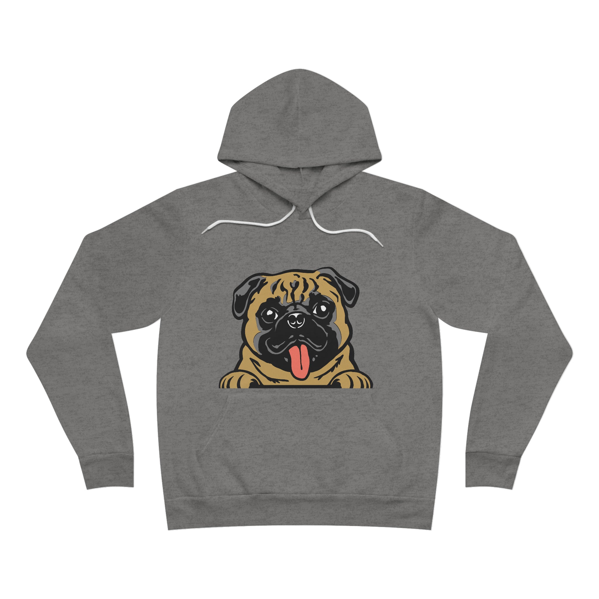 Pug Peak Fleece Pullover Hoodie