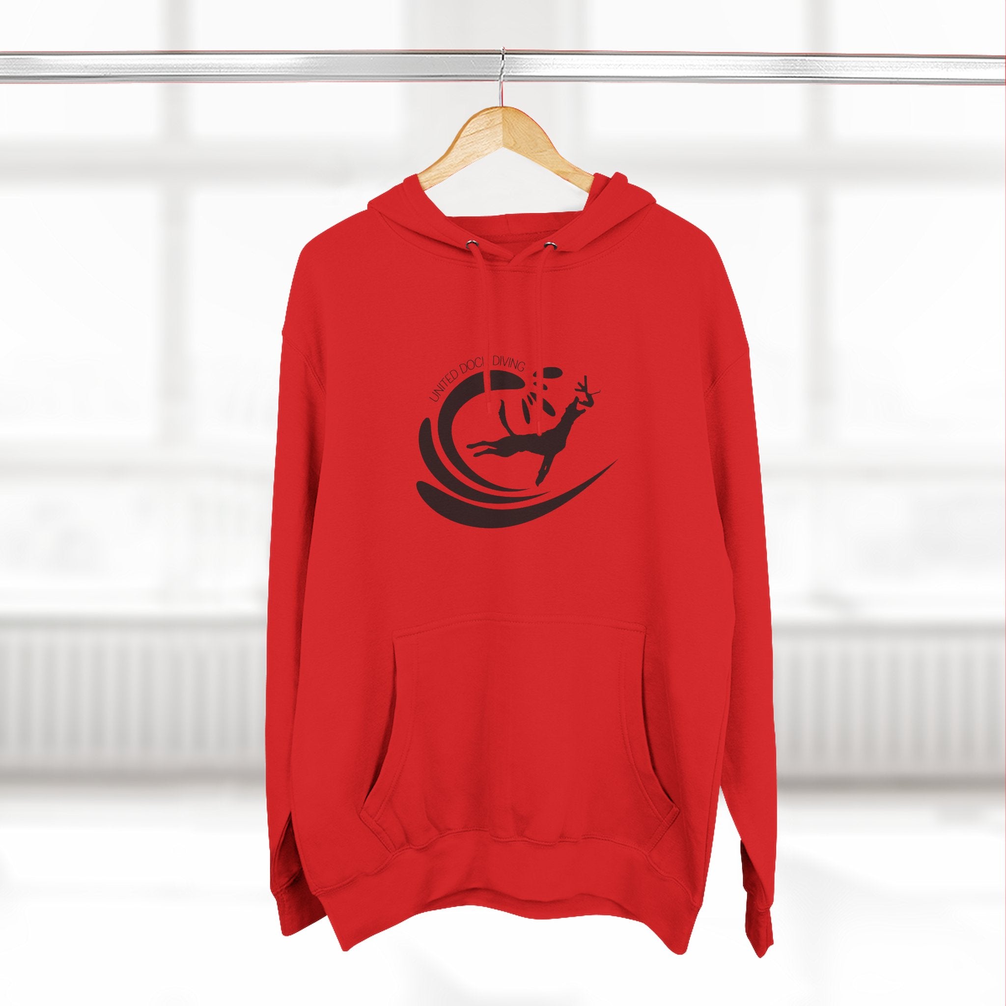 UDD Classic Three-Panel Fleece Hoodie – Cozy Pullover Hoodie