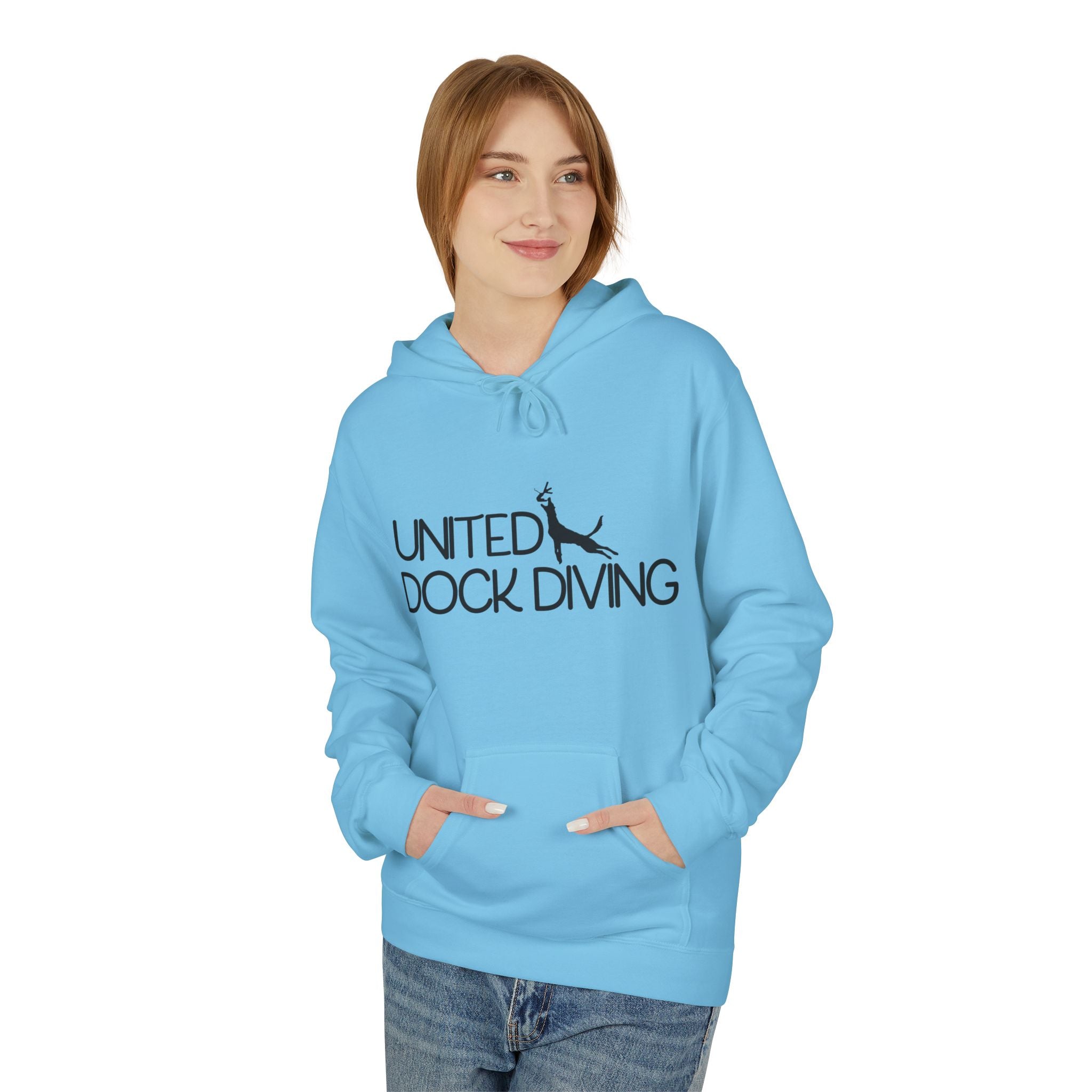 United Dock Diving Logo Front - Hoodie