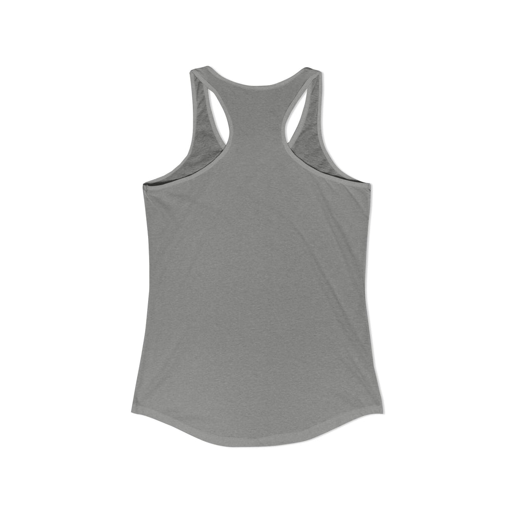 United Dock Diving Logo Front Women's Ideal Racerback Tank