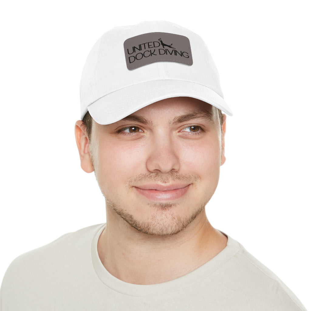 United Dock Diving Leather Logo Hat
