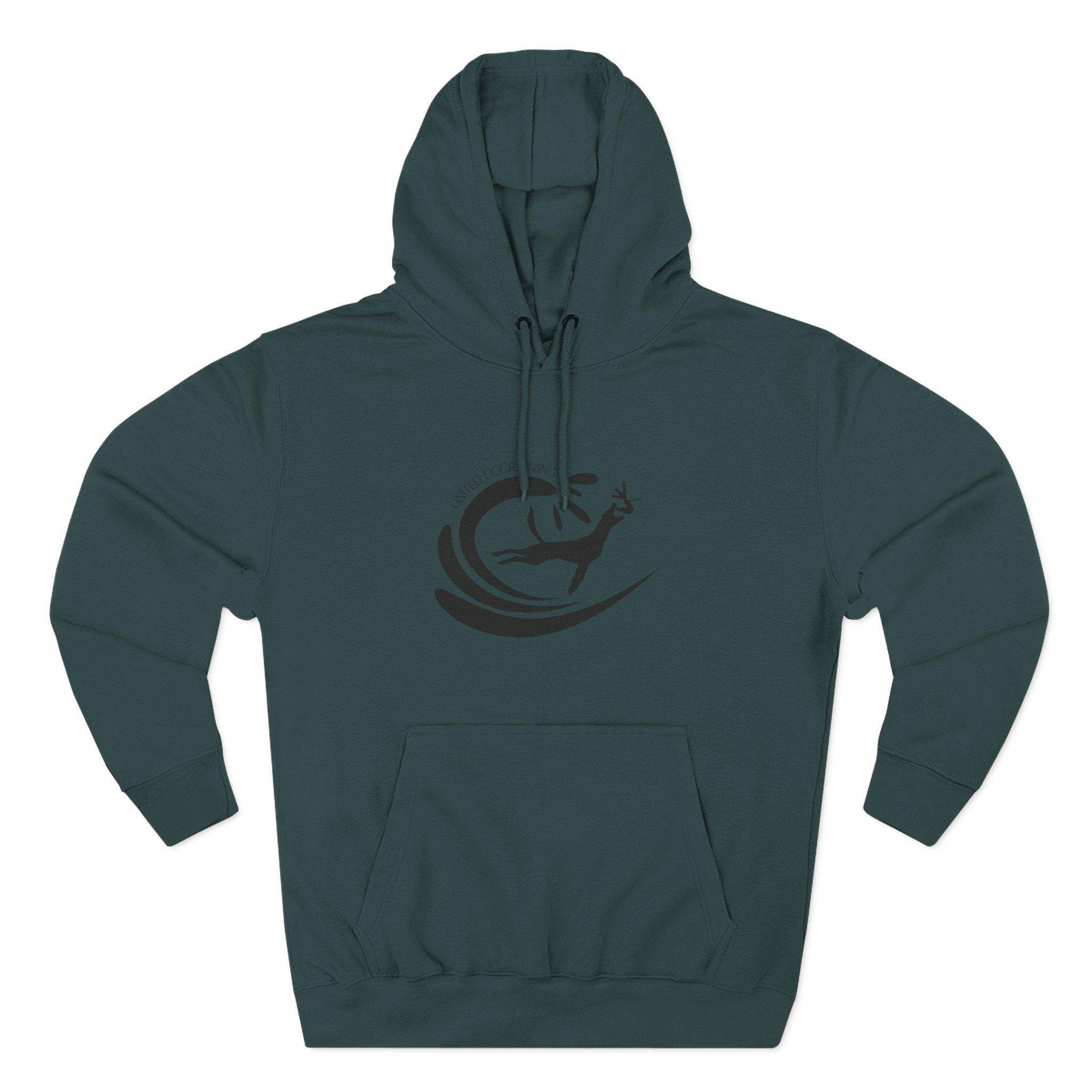 UDD Classic Three-Panel Fleece Hoodie – Cozy Pullover Hoodie