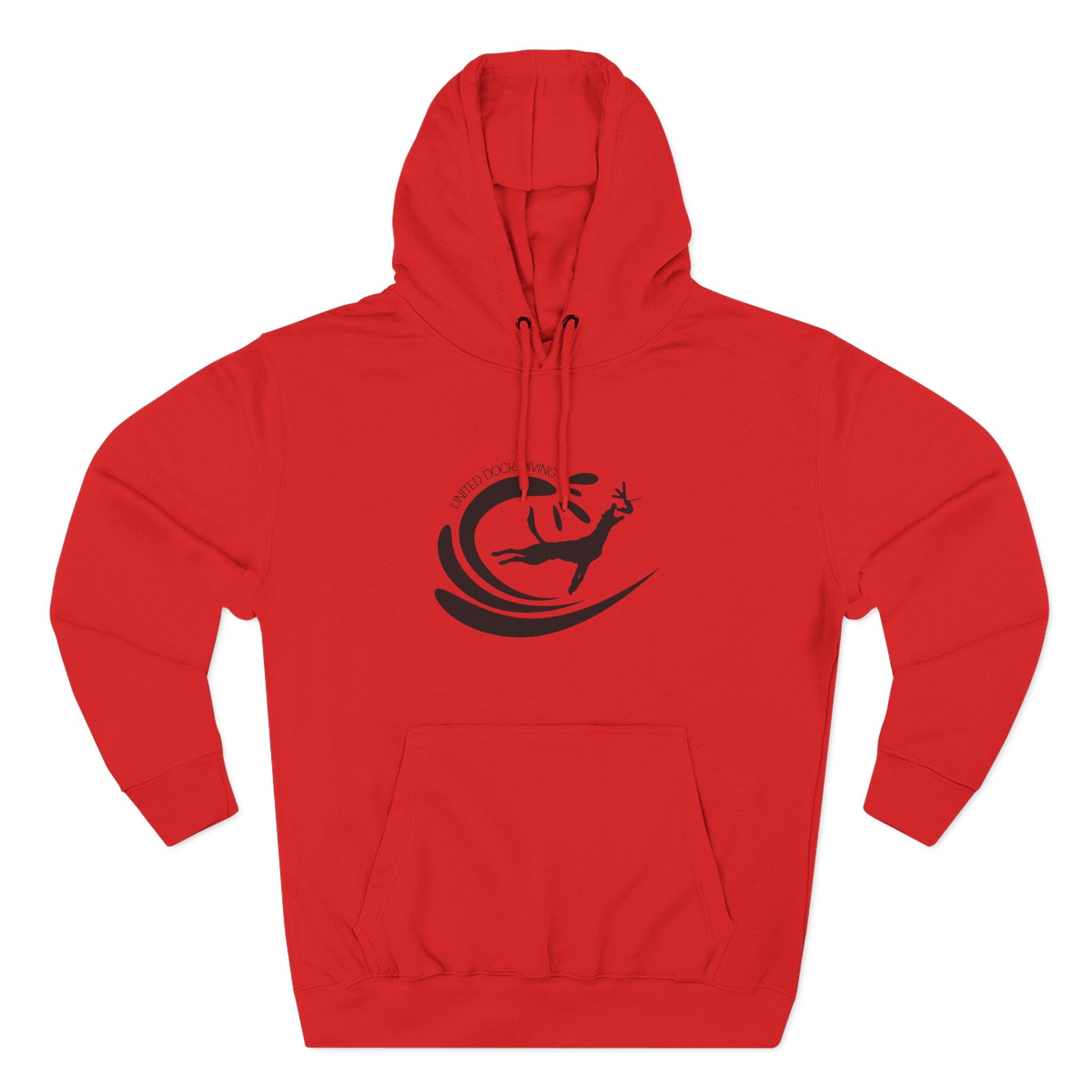 UDD Classic Three-Panel Fleece Hoodie – Cozy Pullover Hoodie