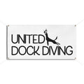 Custom Vinyl Banners for Dock Diving Events - United Dock Diving Design