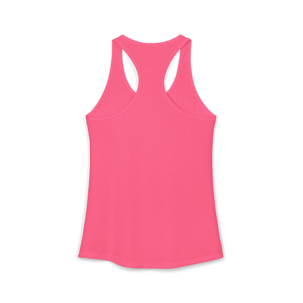 United Dock Diving Logo Front Women's Ideal Racerback Tank
