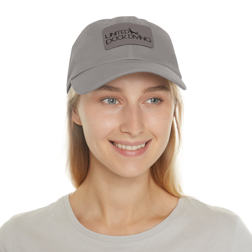 United Dock Diving Leather Logo Hat