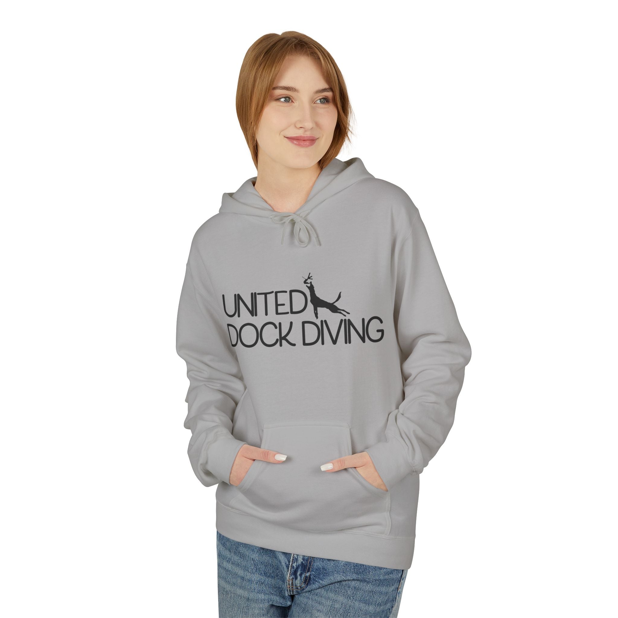 United Dock Diving Logo Front - Hoodie