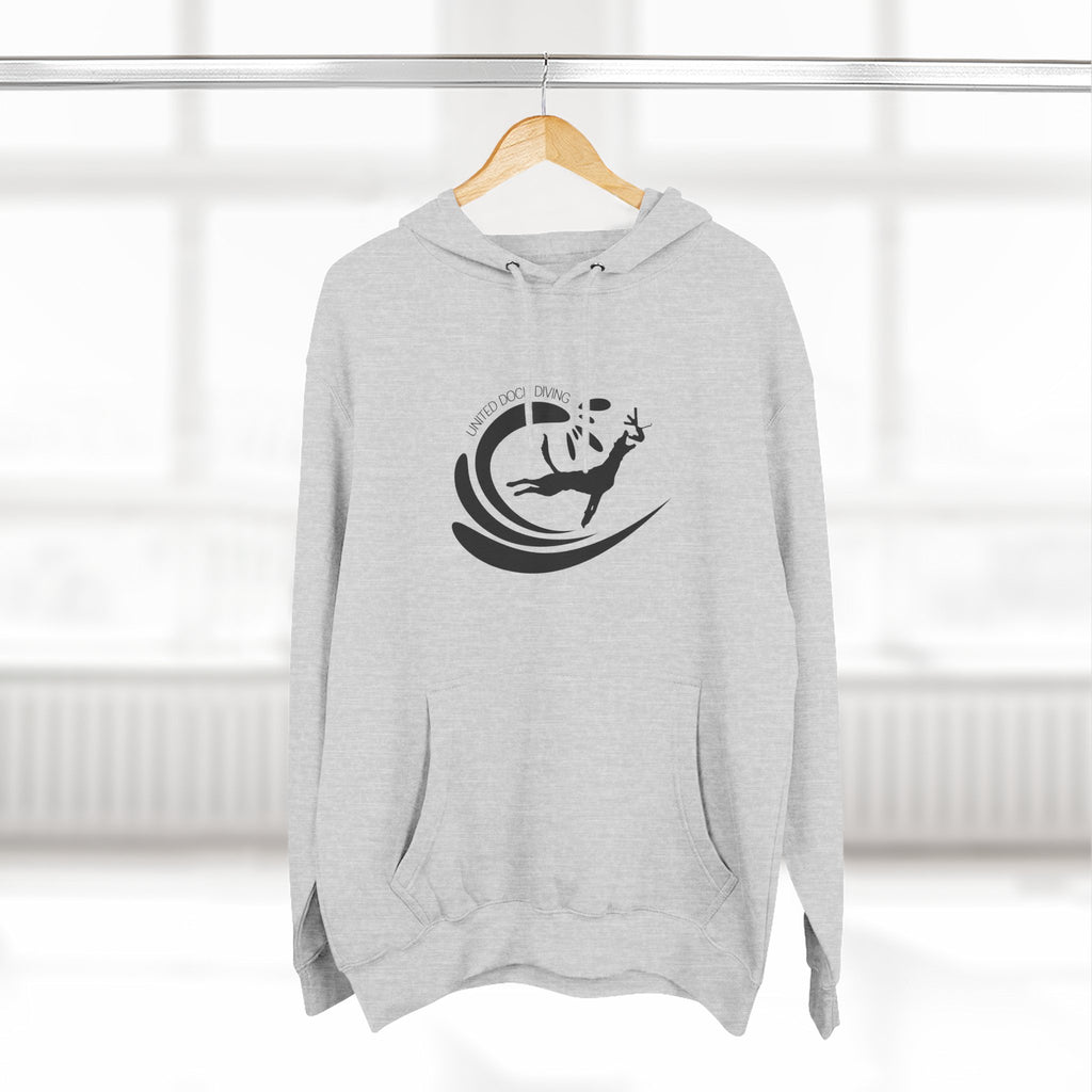 UDD Classic Three-Panel Fleece Hoodie – Cozy Pullover Hoodie