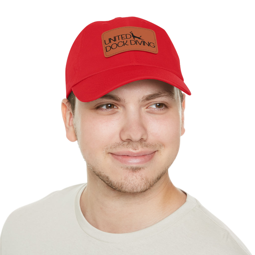 United Dock Diving Leather Logo Hat