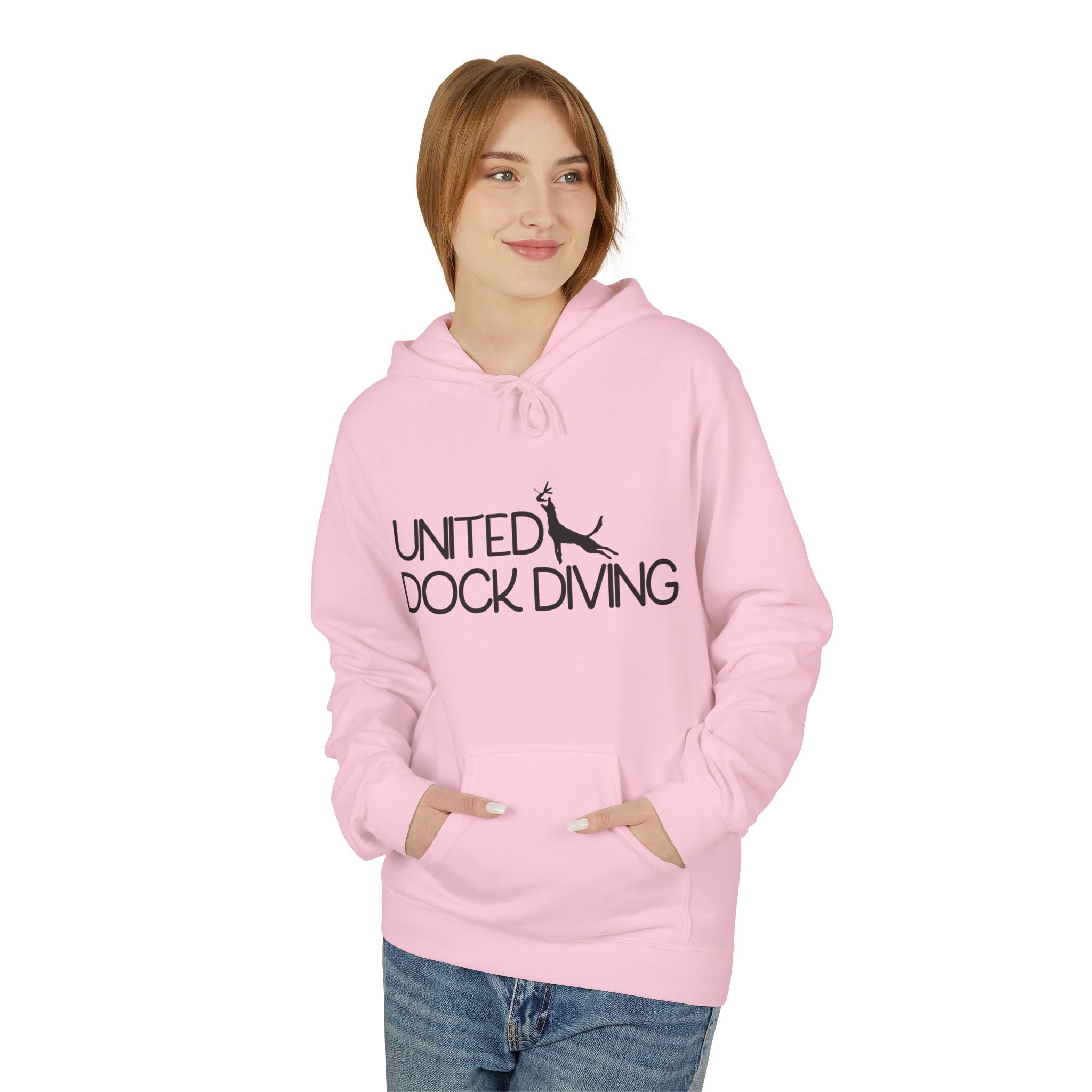 United Dock Diving Logo Front - Hoodie