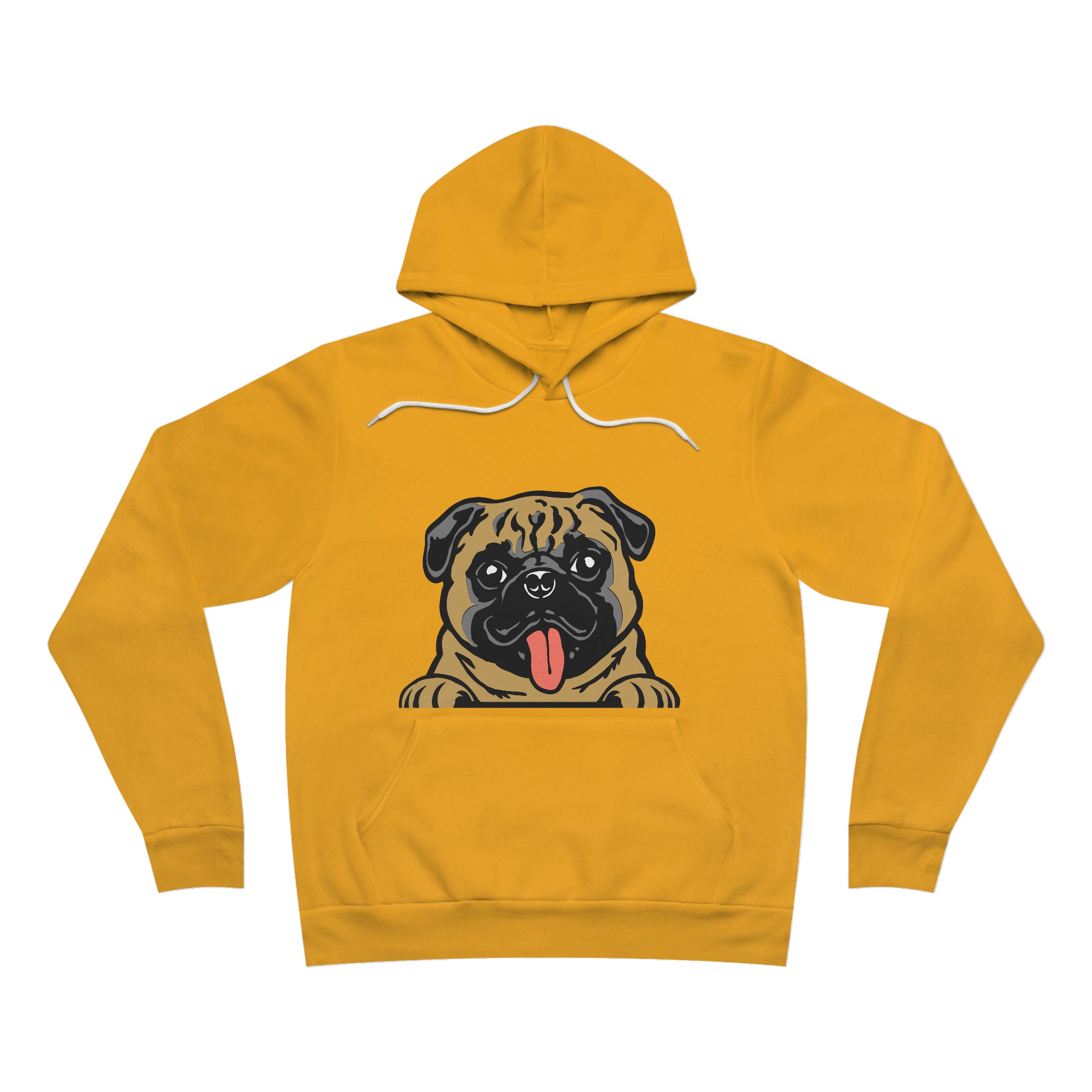 Pug Peak Fleece Pullover Hoodie