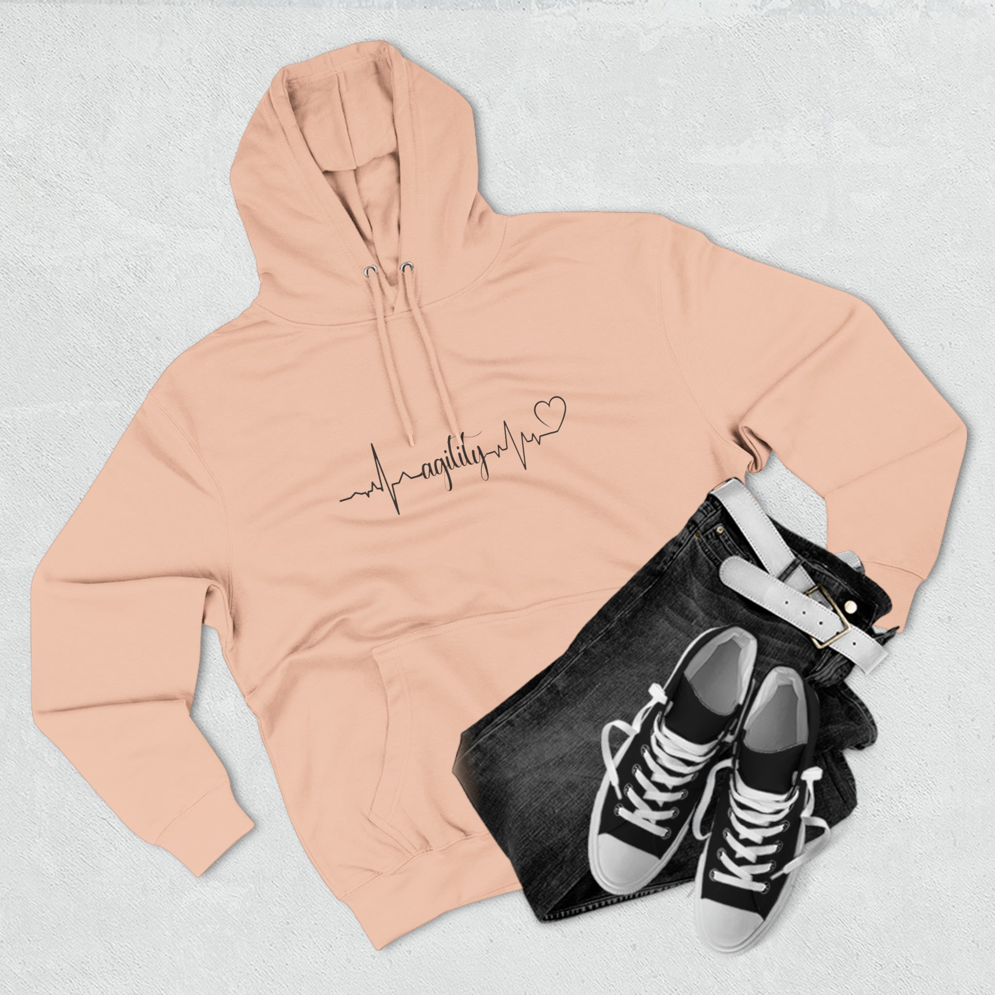 Agility Heartbeat Pullover Hoodie