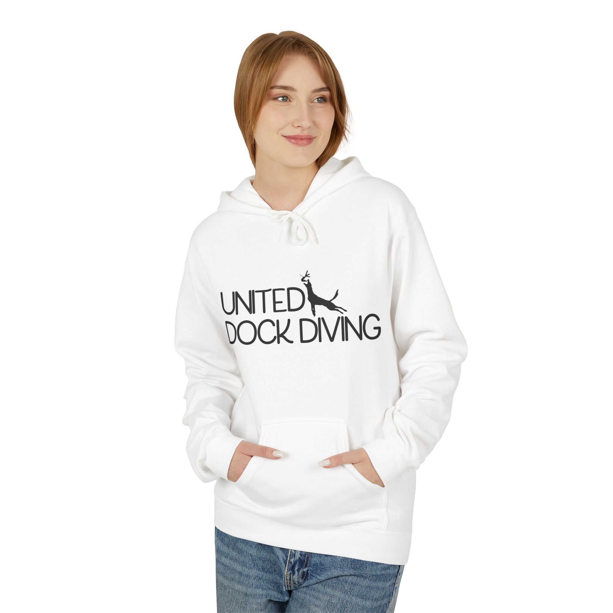 United Dock Diving Logo Front - Hoodie