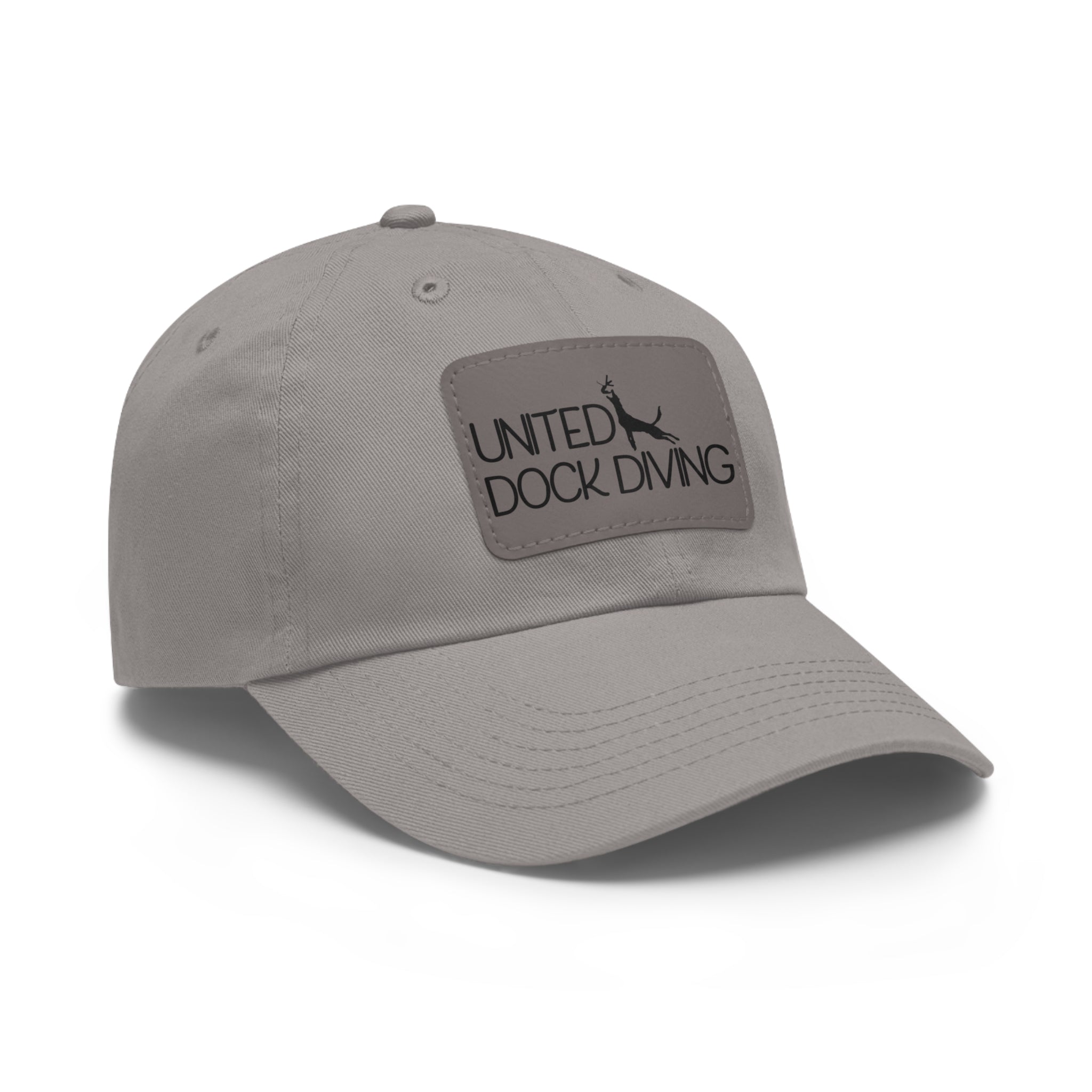 United Dock Diving Leather Logo Hat