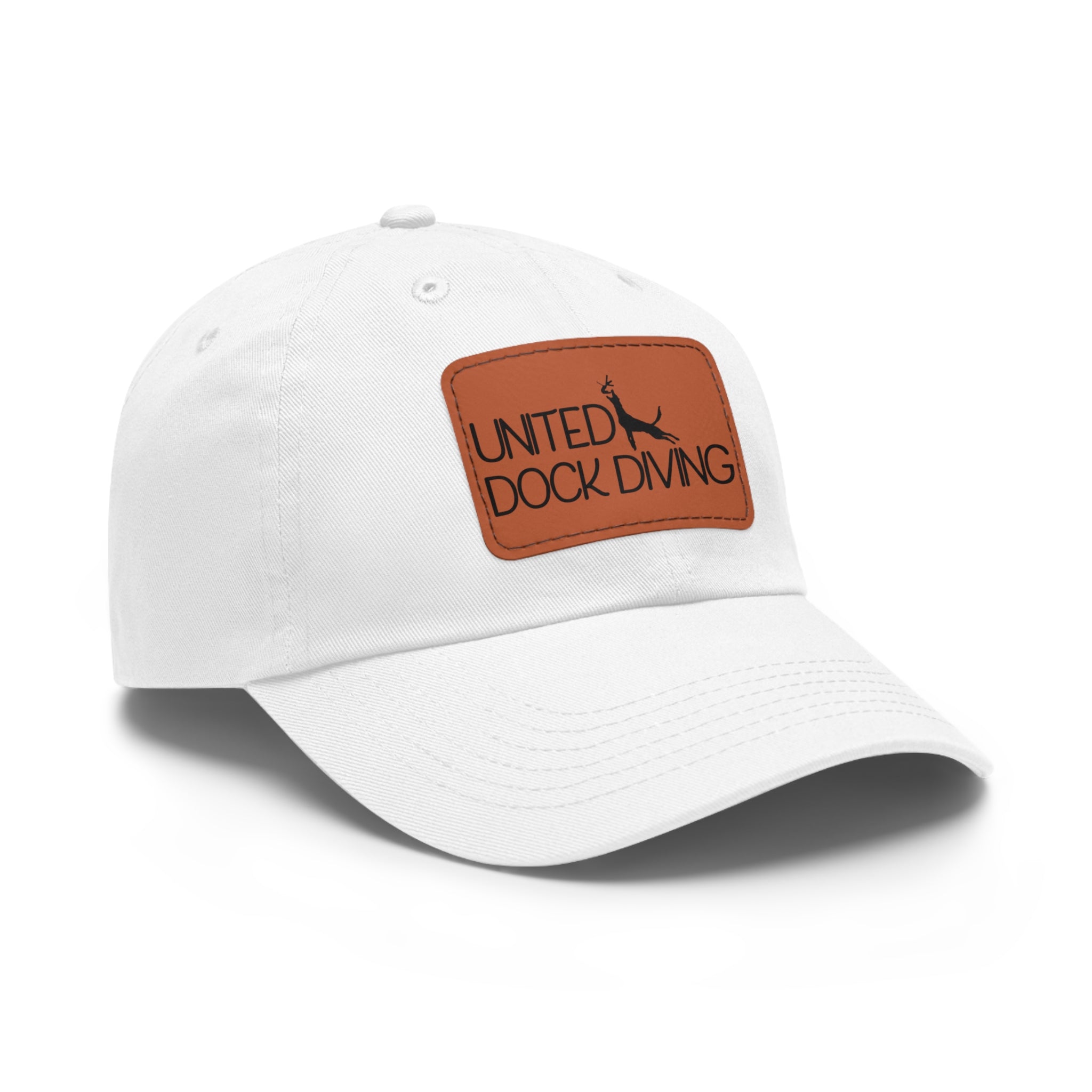 United Dock Diving Leather Logo Hat