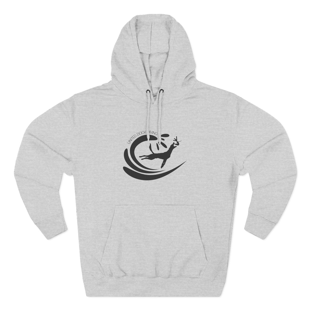 UDD Classic Three-Panel Fleece Hoodie – Cozy Pullover Hoodie