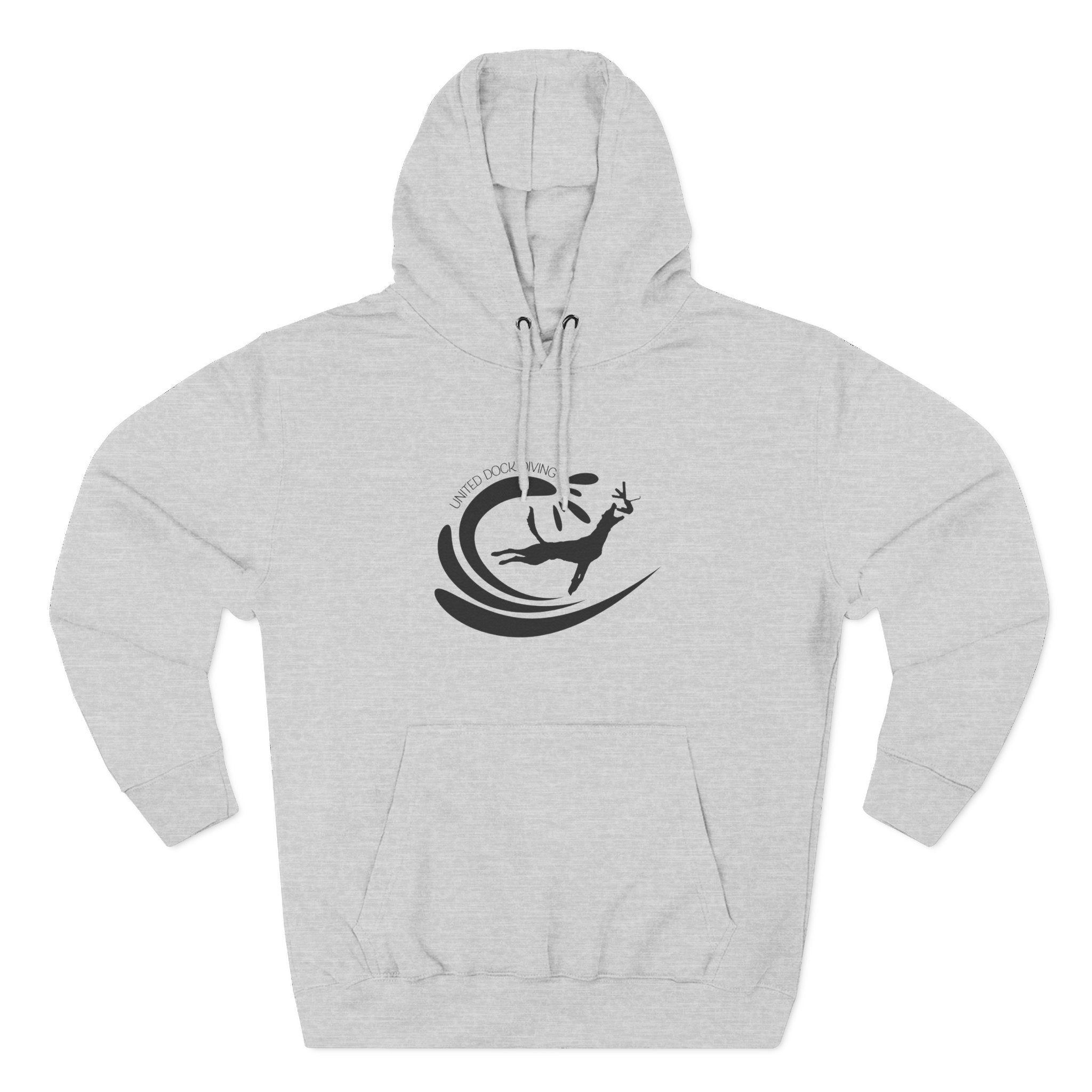 UDD Classic Three-Panel Fleece Hoodie – Cozy Pullover Hoodie